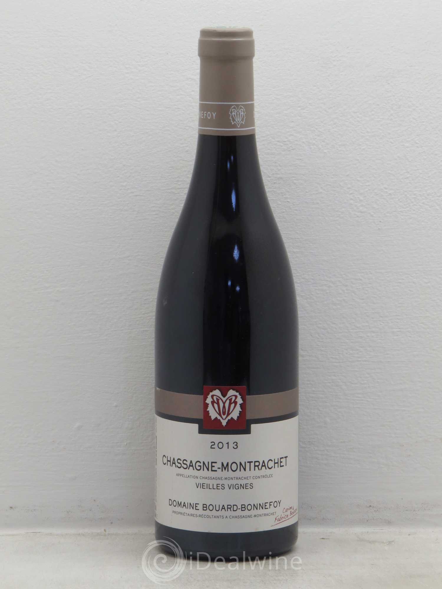 Chassagne-Montrachet Domaine Bouard Bonnefoy VV 2013 - Lot de 1 bouteille - 0