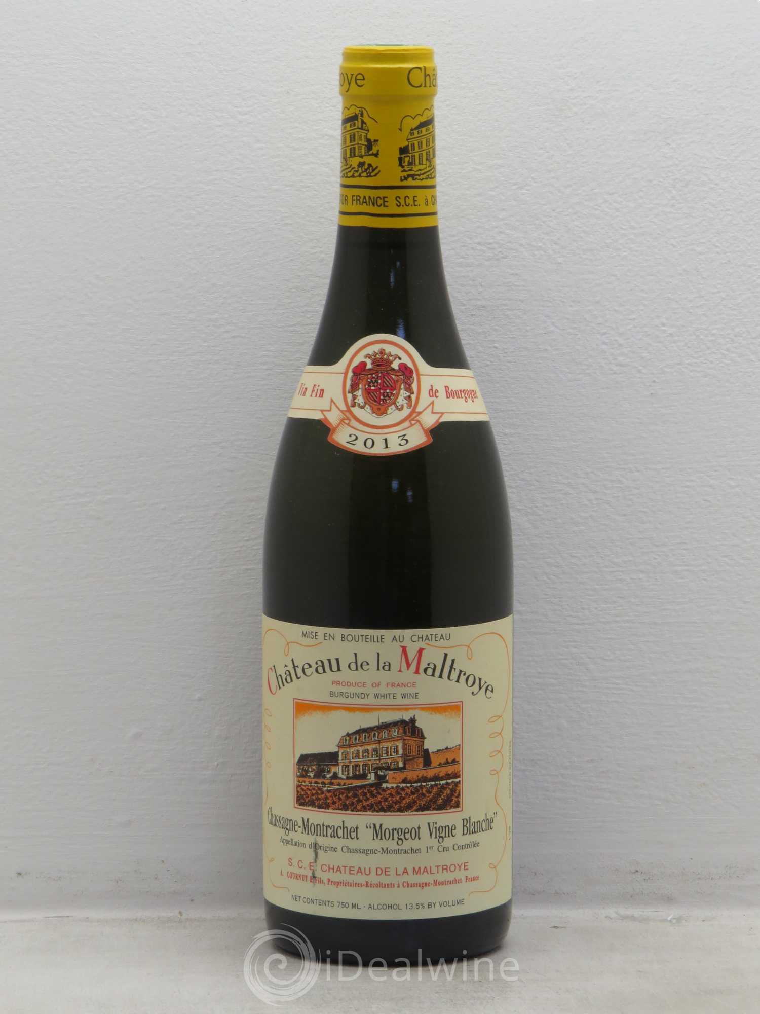 Chassagne-Montrachet Morgeot Vigne-Blanche Château De La Maltroye 2013 - Posten von 1 Flasche - 0