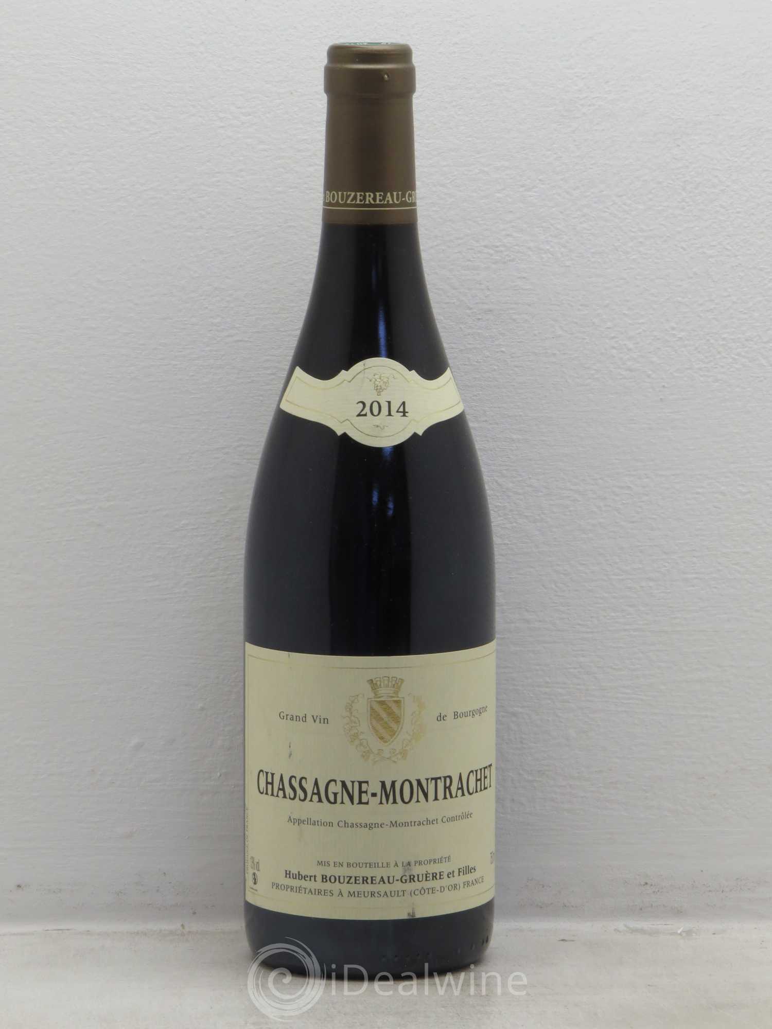 Chassagne-Montrachet Bouzereau Gruere 2014 - Posten von 1 Flasche - 0