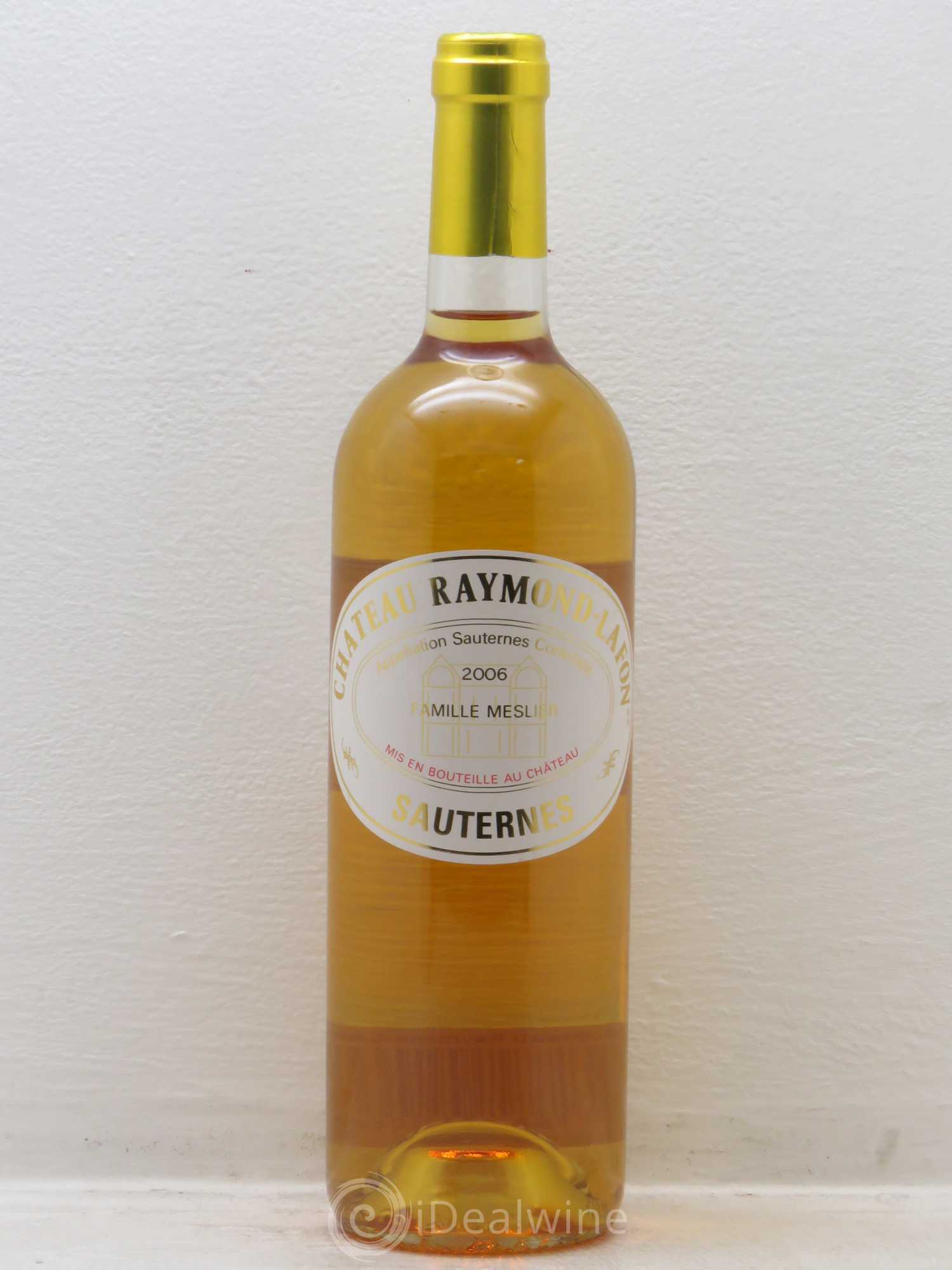 Château Raymond Lafon (sans prix de réserve) 2006 - Lot de 1 bouteille - 0