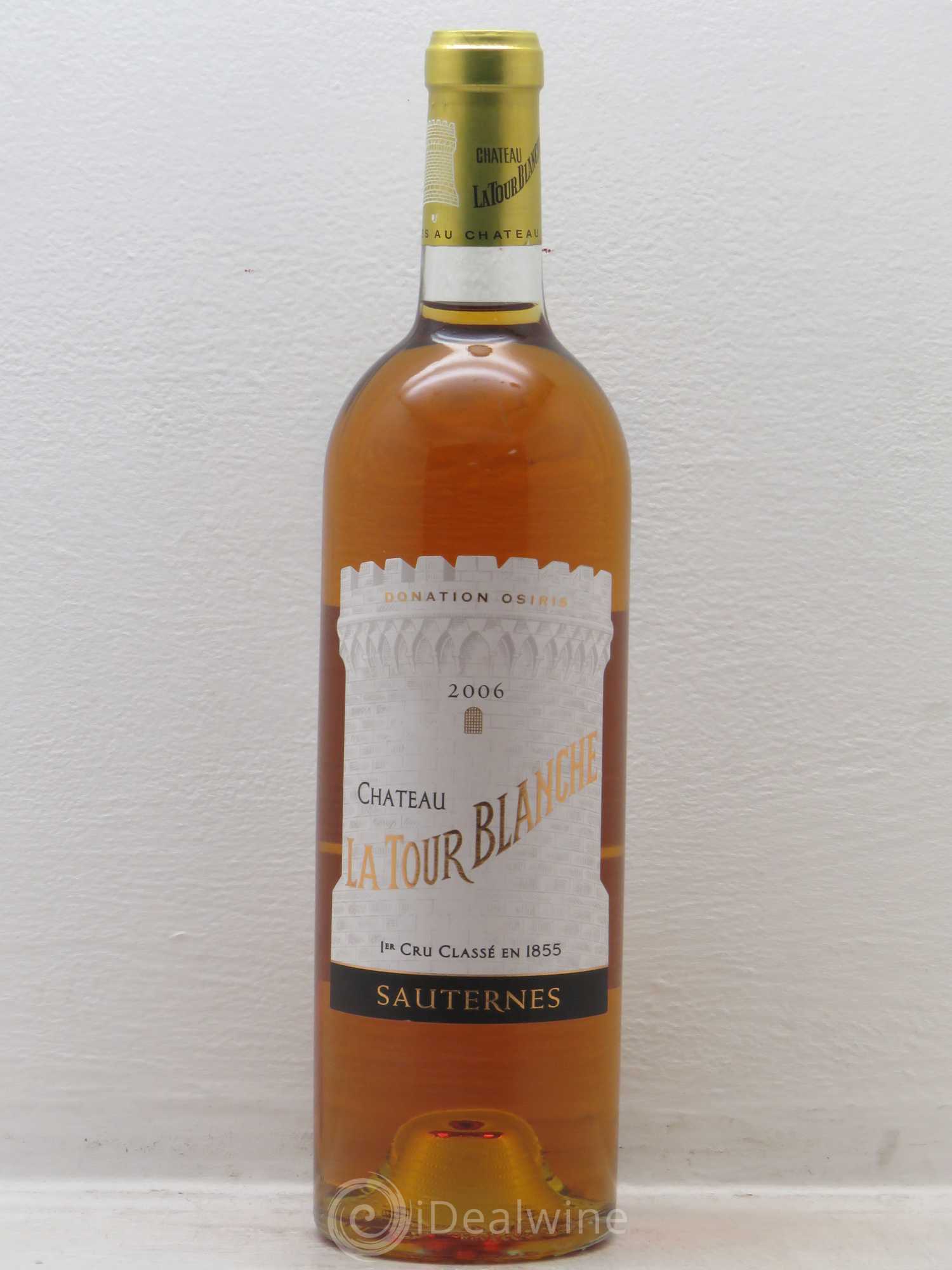 Château la Tour Blanche 1er Grand Cru Classé (senza prezzo di riserva) 2006 - Lotto di 1 bottiglia - 0