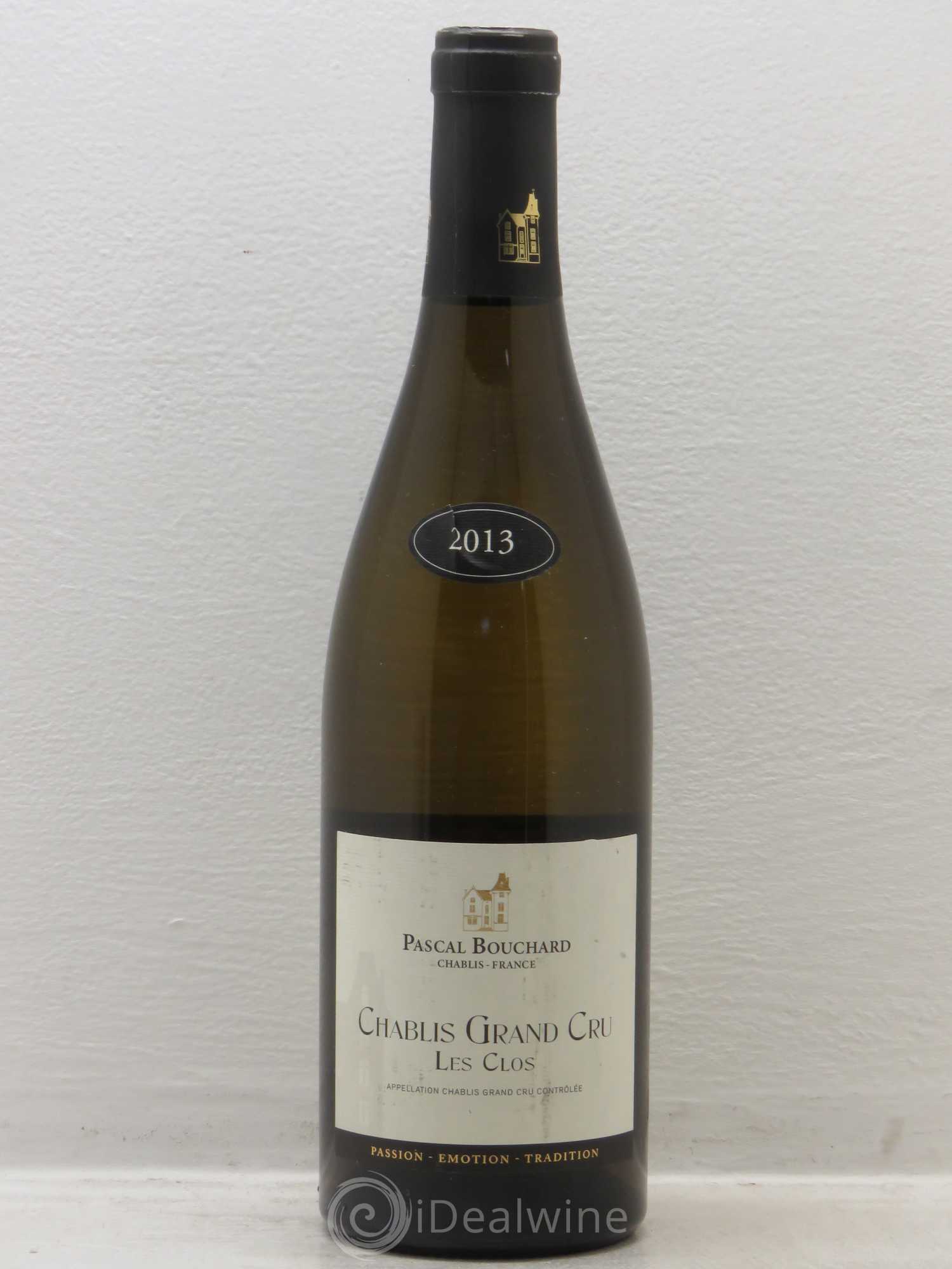 Chablis Grand Cru Pascal Bouchard 2013 - Lot de 1 bouteille - 0