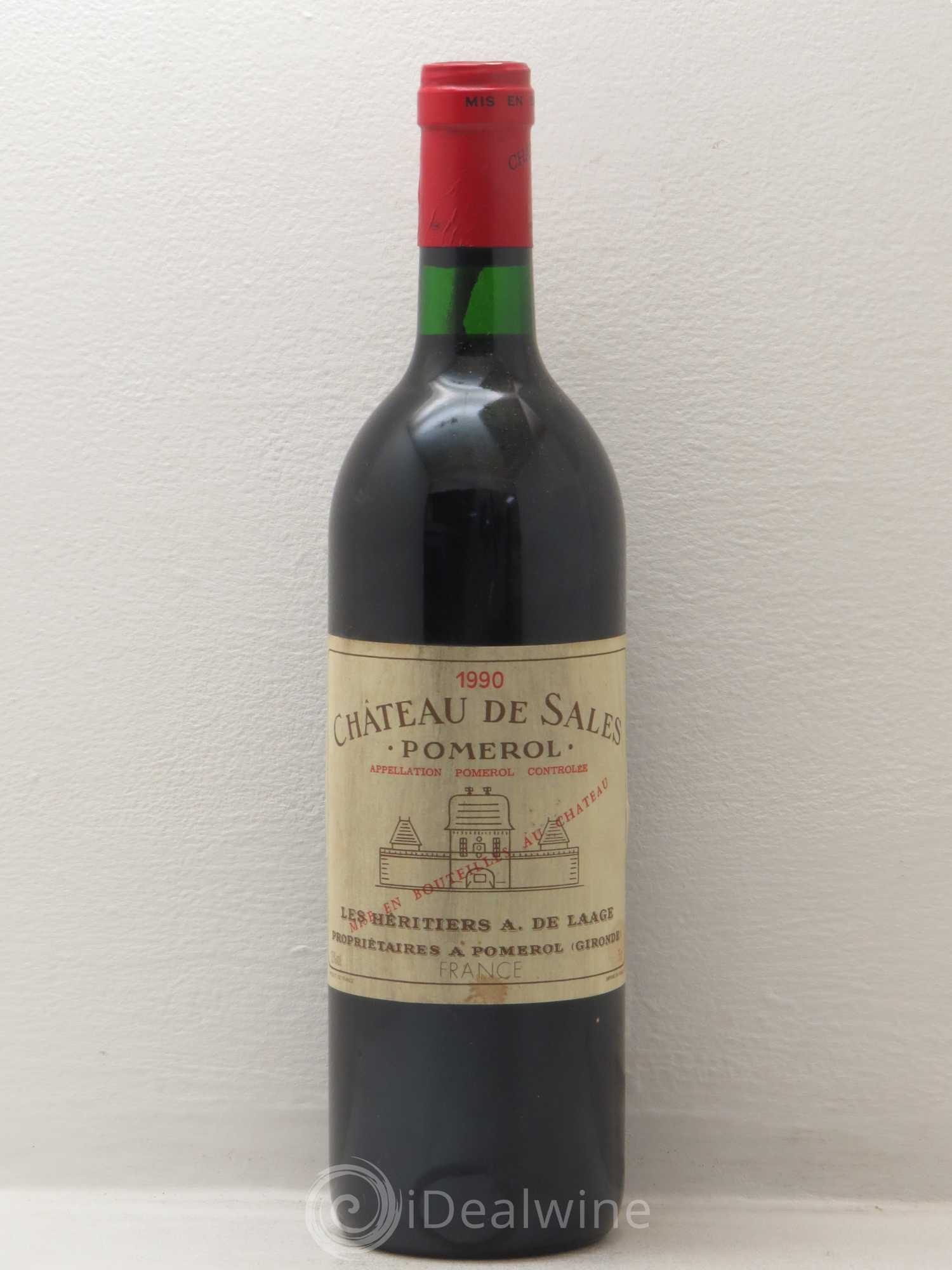 Château de Sales 1990 - Lot de 1 bouteille - 0