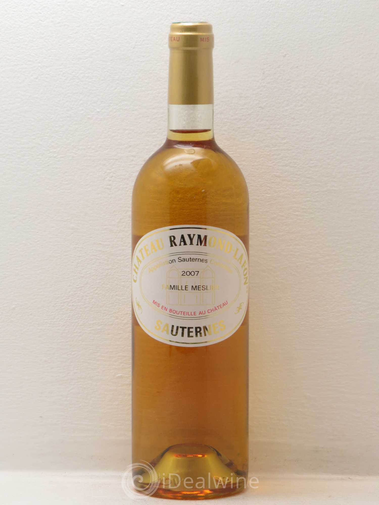 Château Raymond Lafon 2007 - Lotto di 1 bottiglia - 0