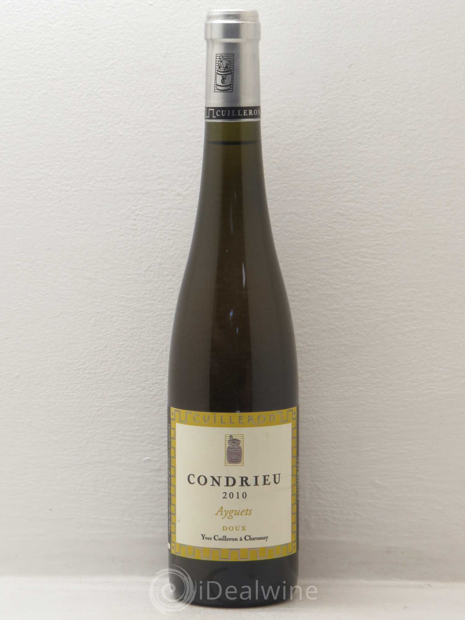 Condrieu Ayguets Yves Cuilleron (Domaine) Doux (sans prix de réserve) 2010 - Lotto di 1 bottiglia - 0