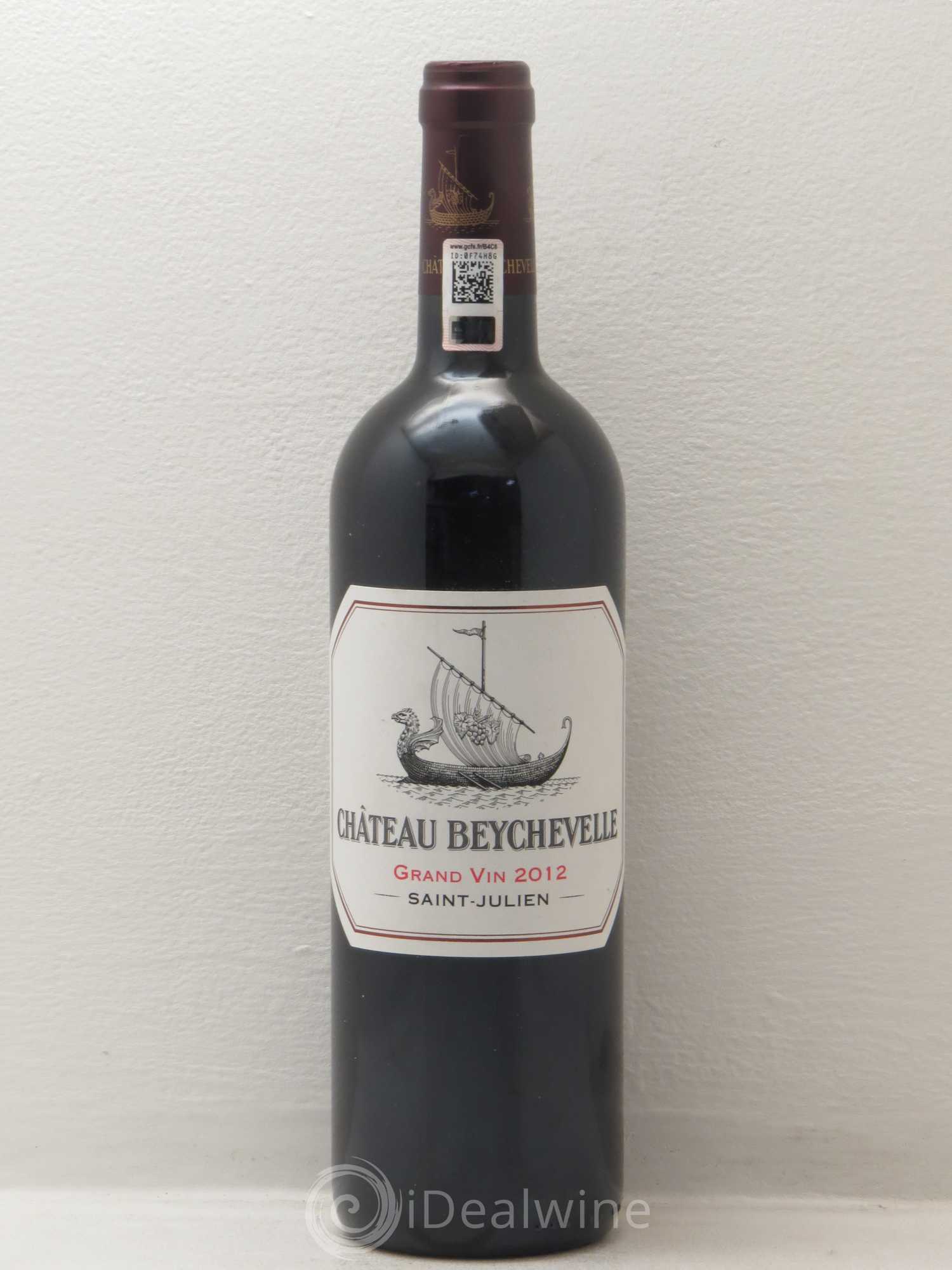 Château Beychevelle 4ème Grand Cru Classé 2012 - Lot de 1 bouteille - 0