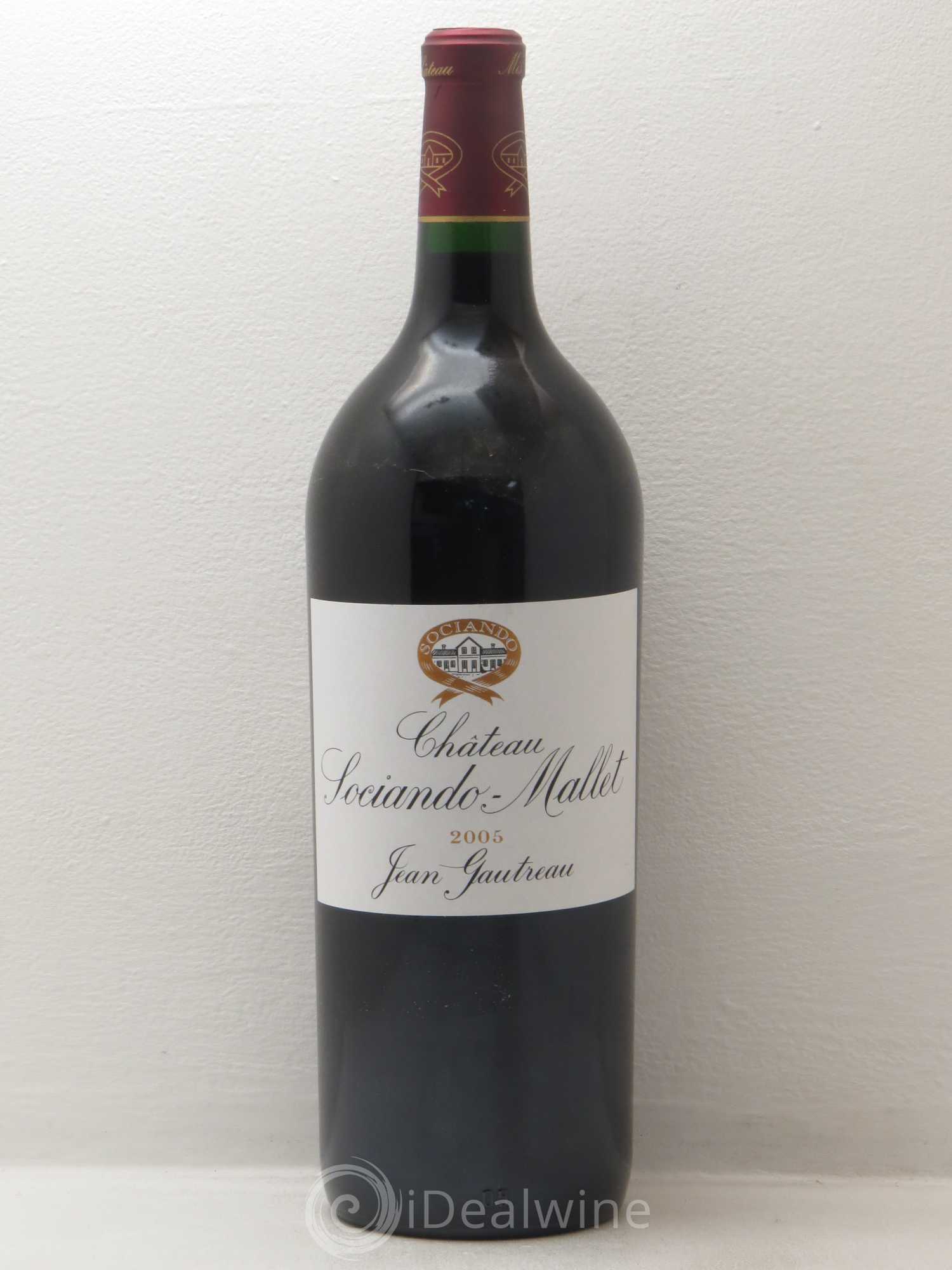 Château Sociando Mallet 2005 - Lot de 1 magnum - 0