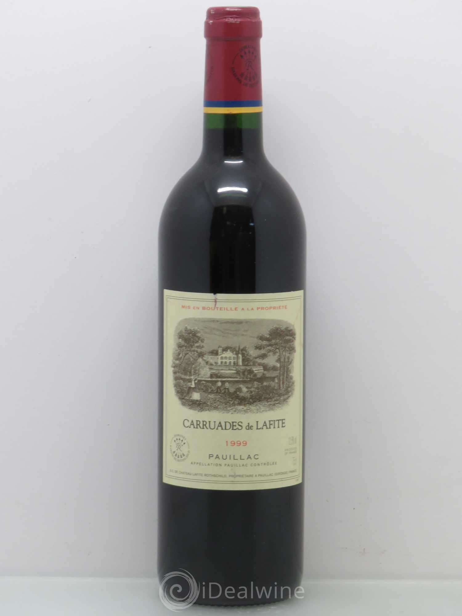 Carruades de Lafite Rothschild Second Vin 1999 - Lot de 1 bouteille - 0