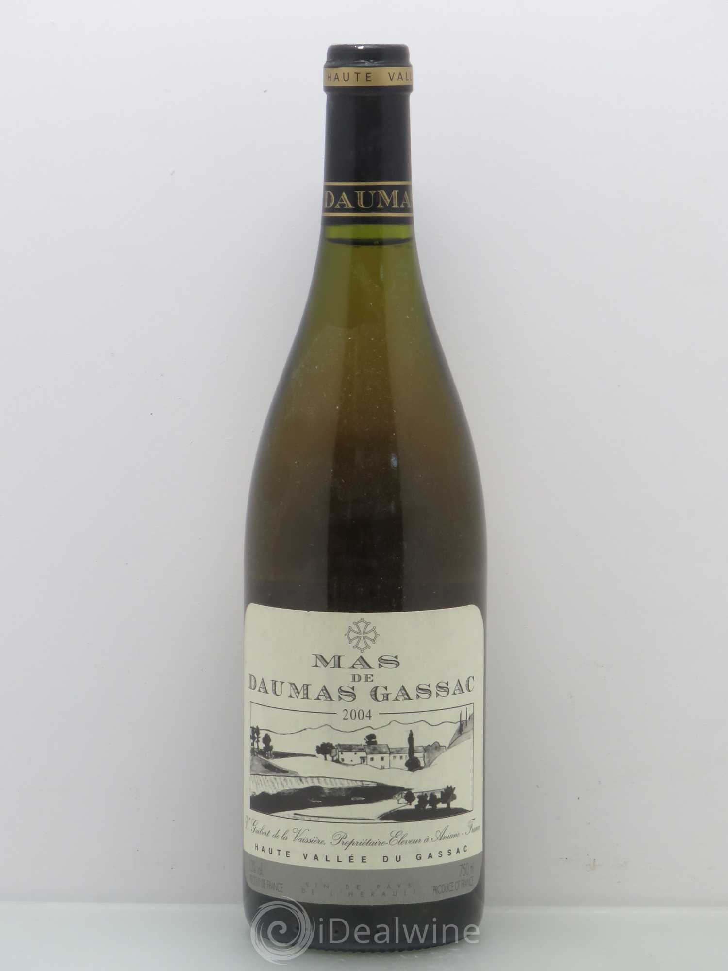 Saint-Guilhem-le-Désert - Cité d'Aniane Mas Daumas Gassac Famille Guibert de La Vaissière 2004 - Lot de 1 bouteille - 0