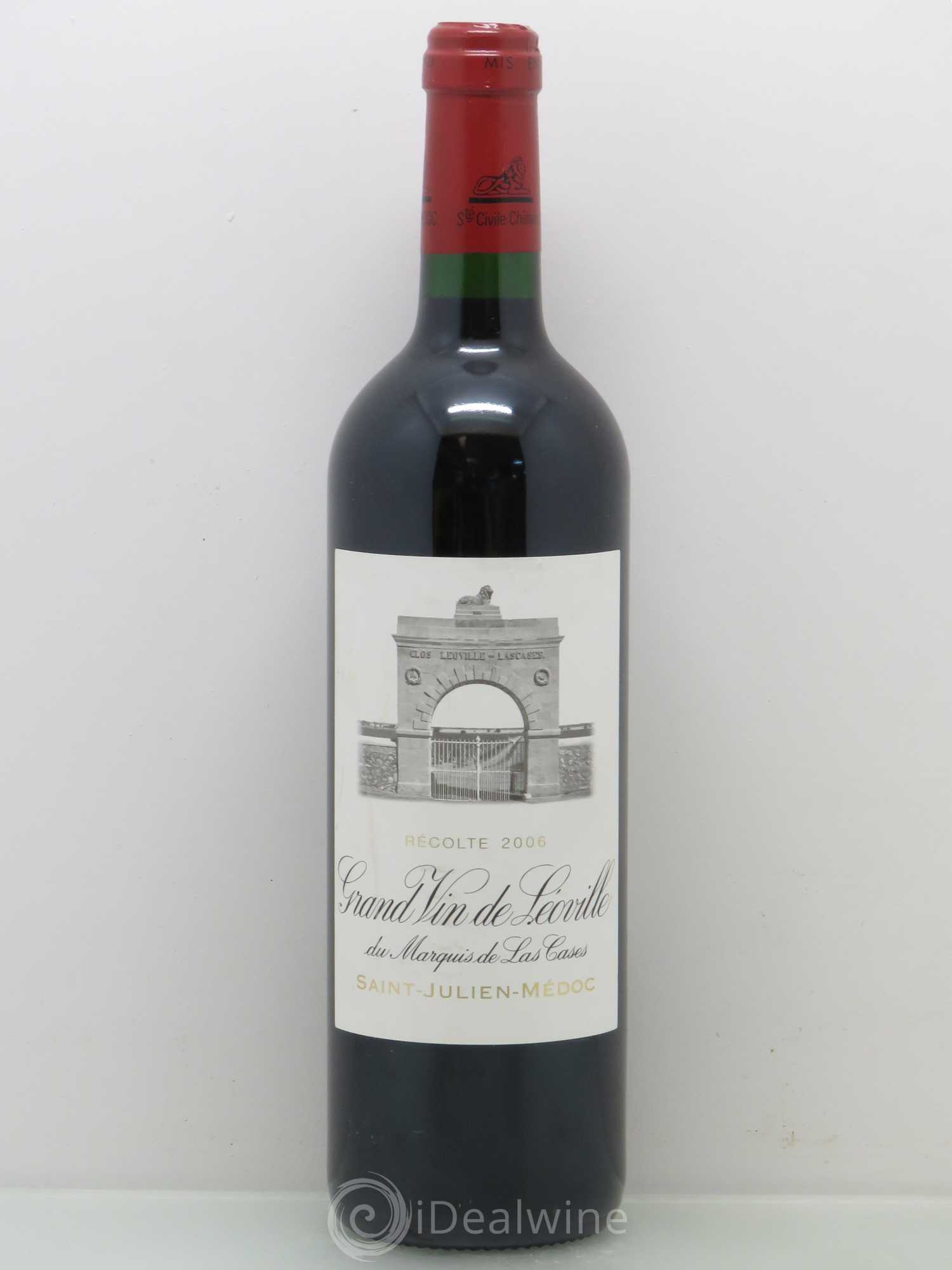 Château Léoville Las Cases 2ème Grand Cru Classé 2006 - Lot de 1 bouteille - 0