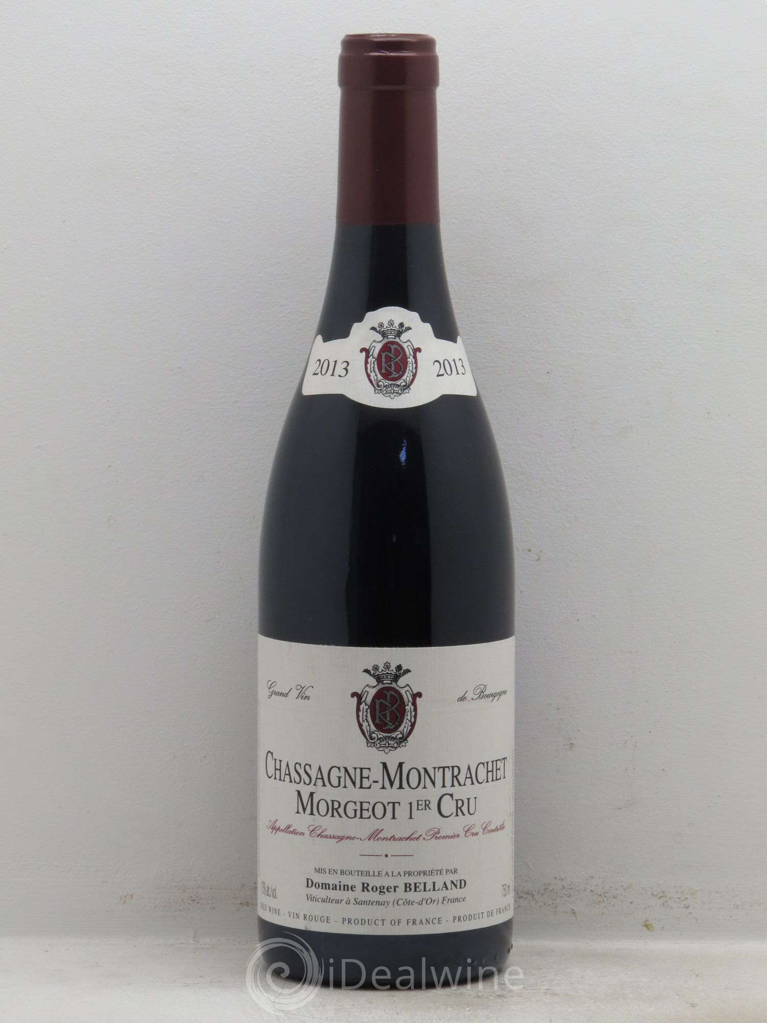 Chassagne-Montrachet 1er Cru 2013 - Lot de 1 bouteille - 0