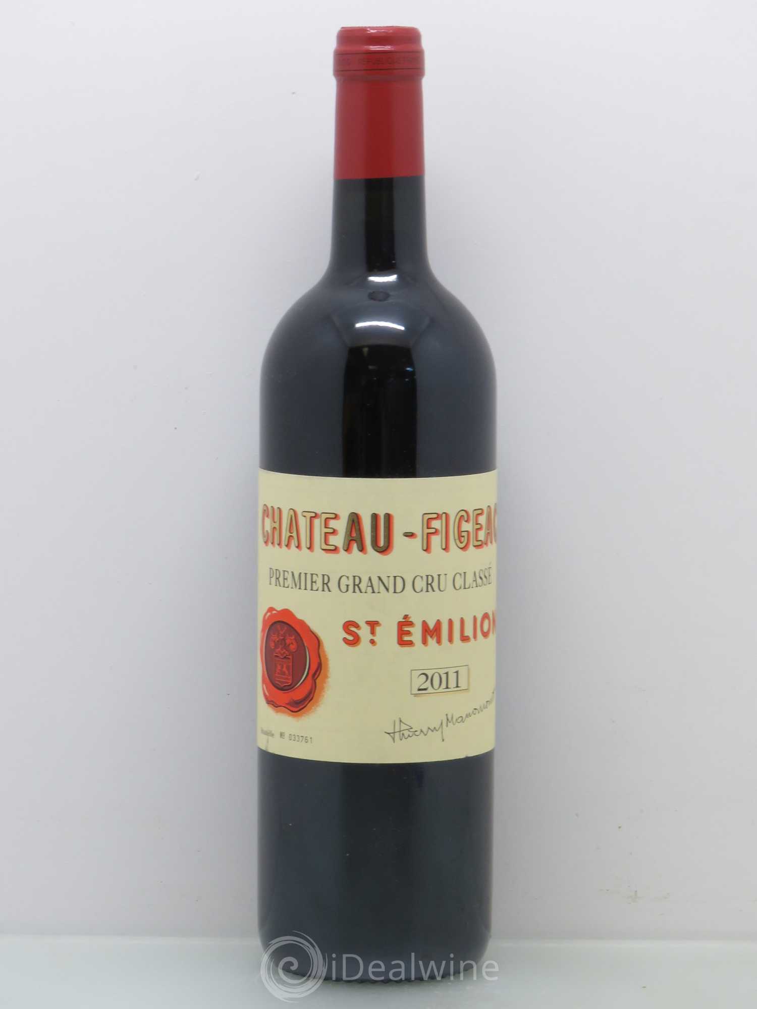Château Figeac 1er Grand Cru Classé A 2011 - Lot de 1 bouteille - 0