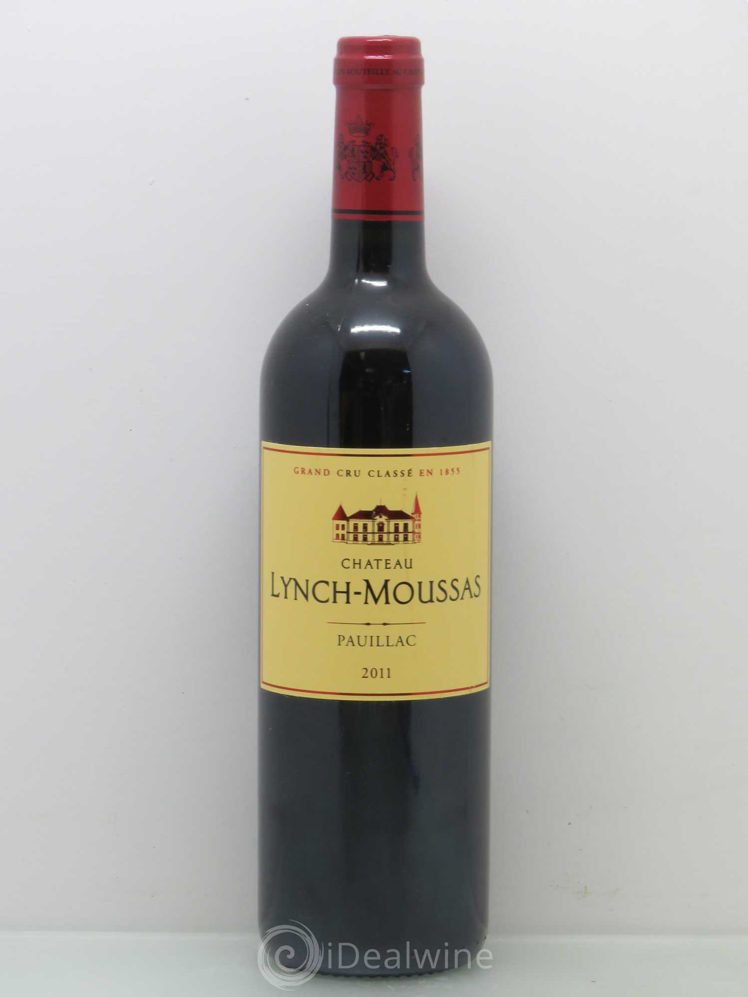Château Lynch Moussas 5ème Grand Cru Classé 2011 - Lot de 1 bouteille - 0