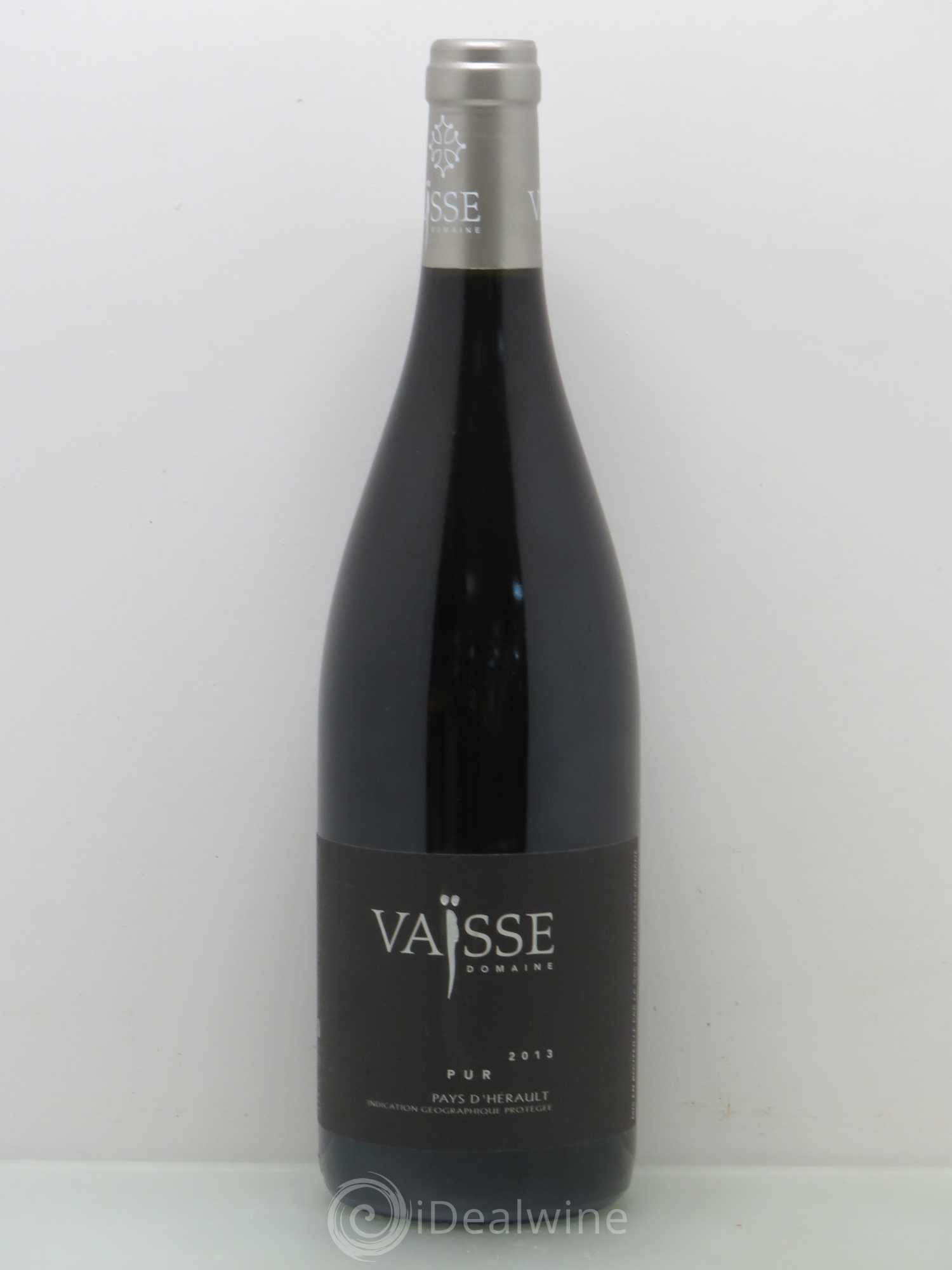 Pays d'Hérault Vaisse Pur 2013 - Lot de 1 bouteille - 0