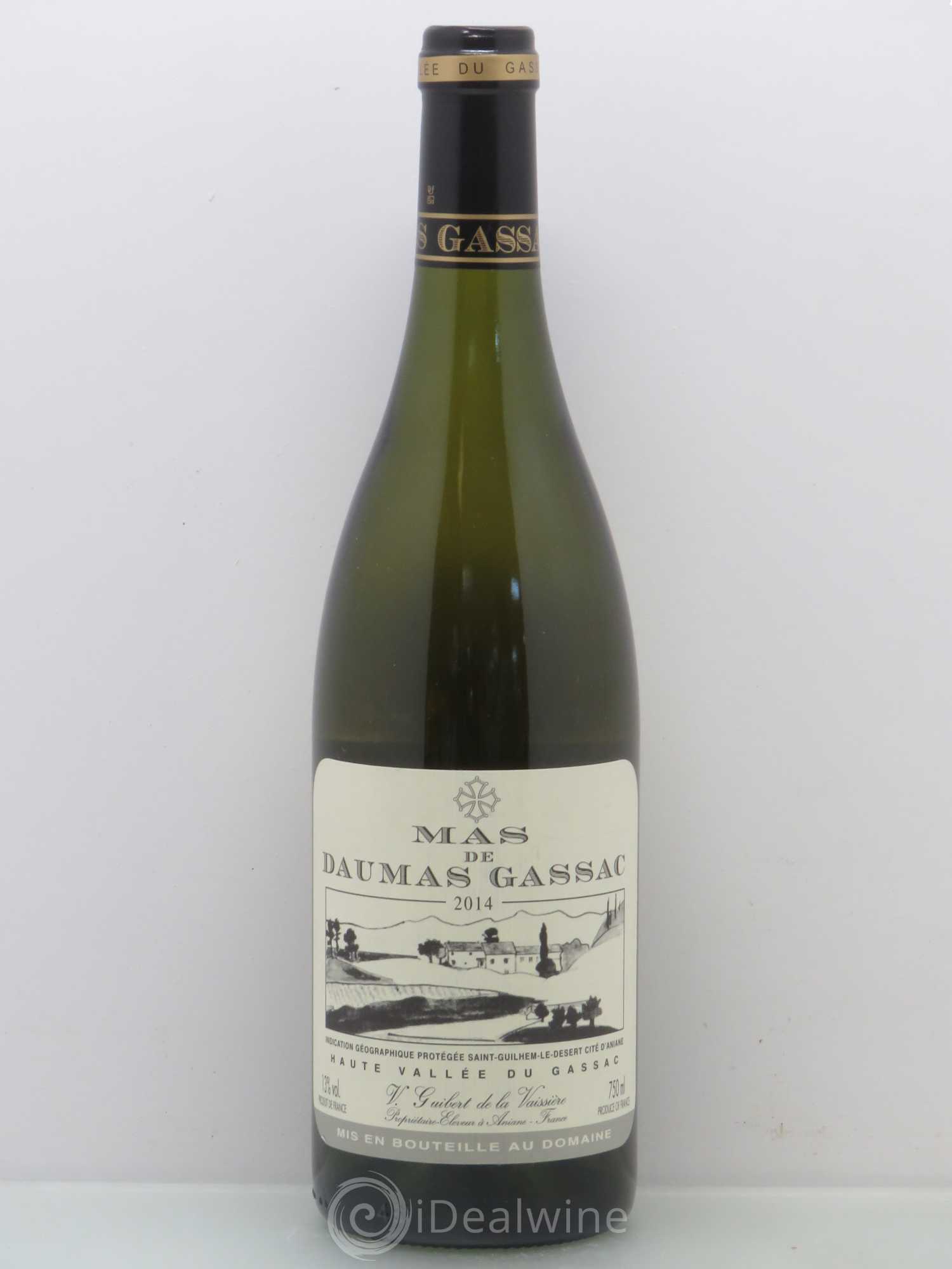 Saint-Guilhem-le-Désert - Cité d'Aniane Mas Daumas Gassac Famille Guibert de La Vaissière (sans prix de réserve) 2014 - Lot de 1 bouteille - 0