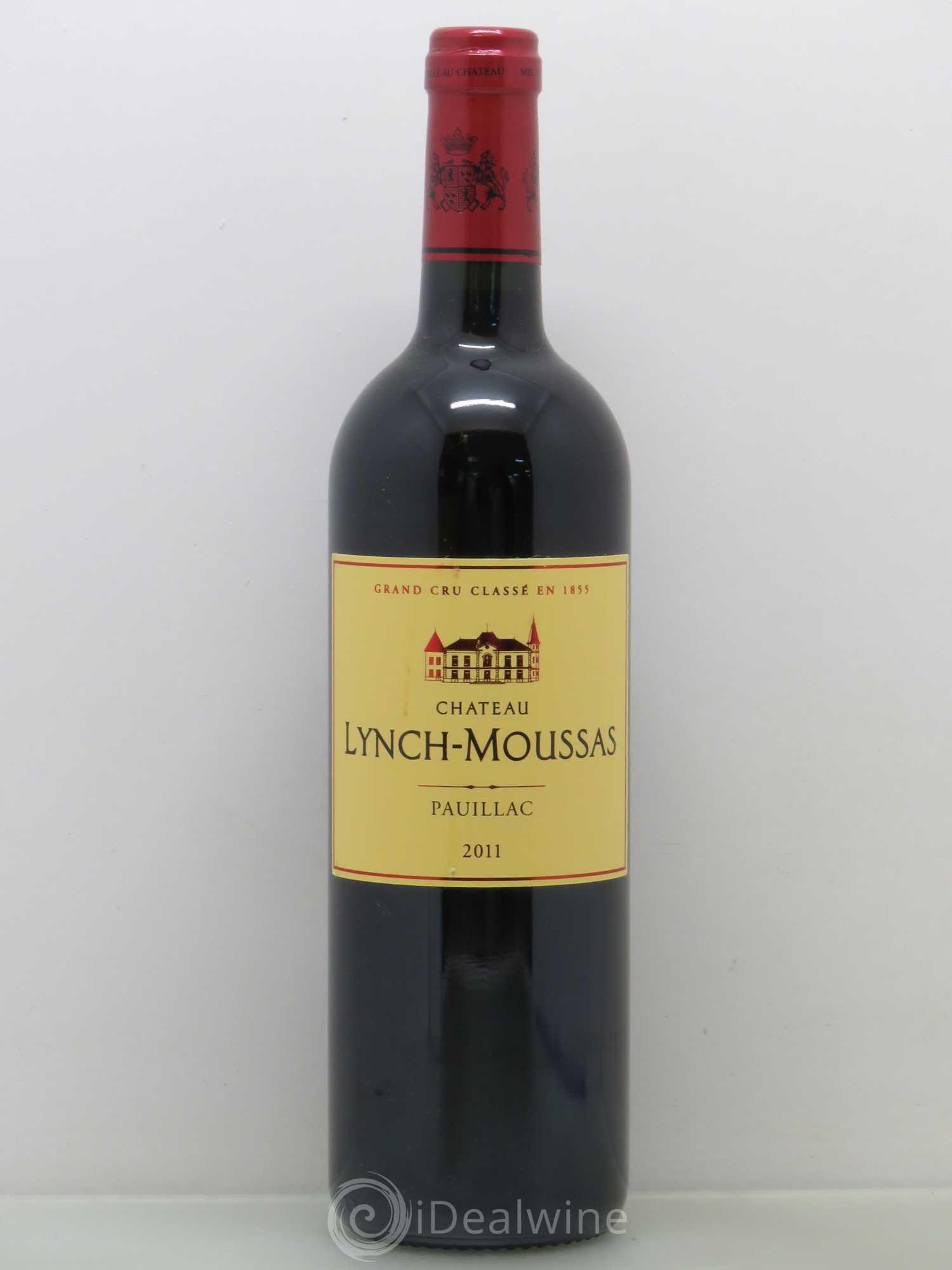 Château Lynch Moussas 5ème Grand Cru Classé 2011 - Lot de 1 bouteille - 0