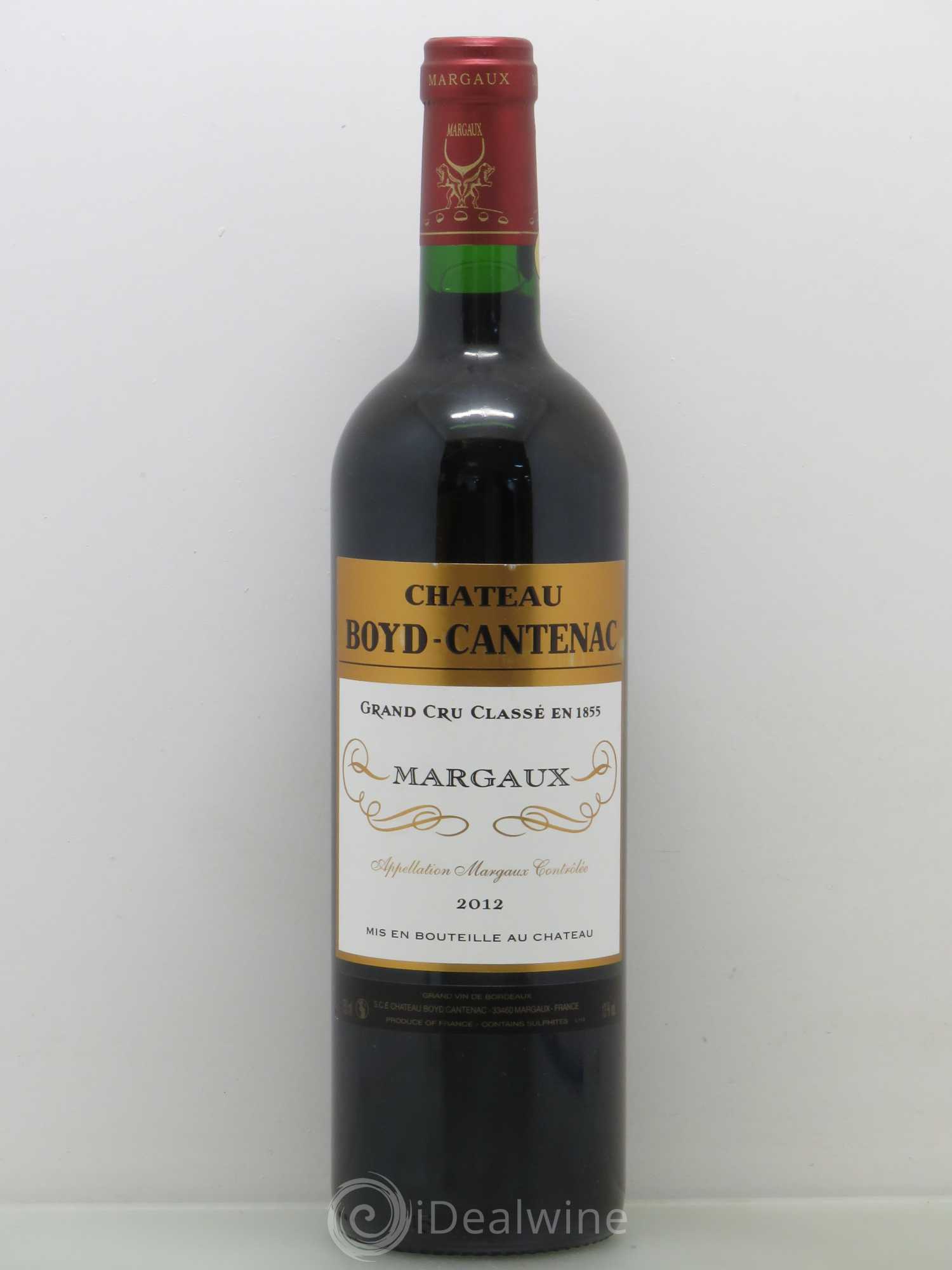 Château Boyd Cantenac 3ème Grand Cru Classé 2012 - Lotto di 1 bottiglia - 0