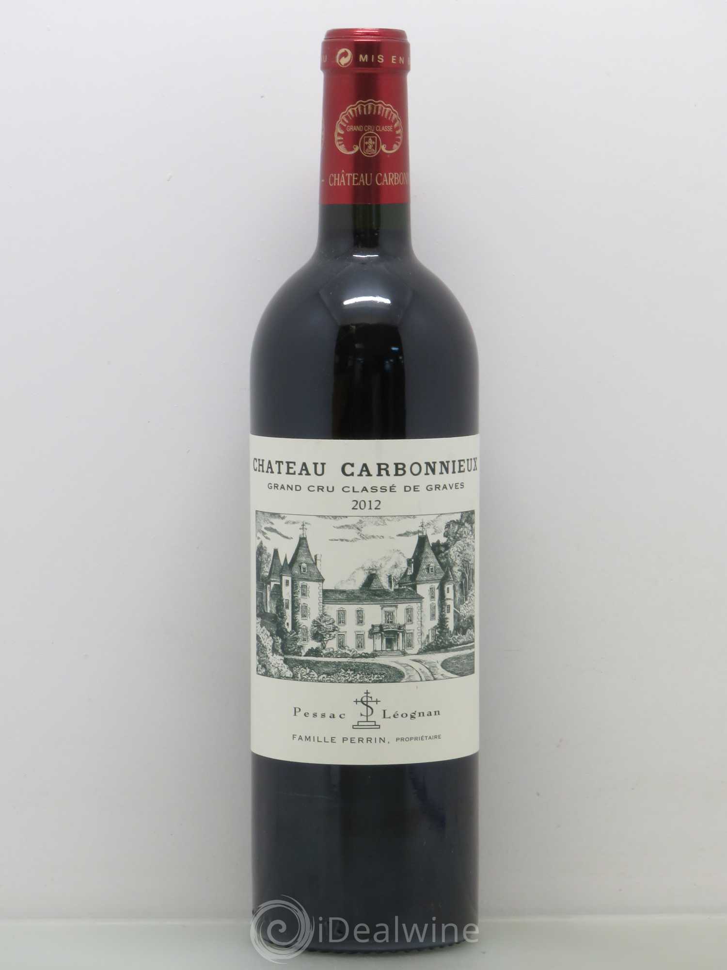 Château Carbonnieux Cru Classé de Graves 2012 - Lot de 1 bouteille - 0