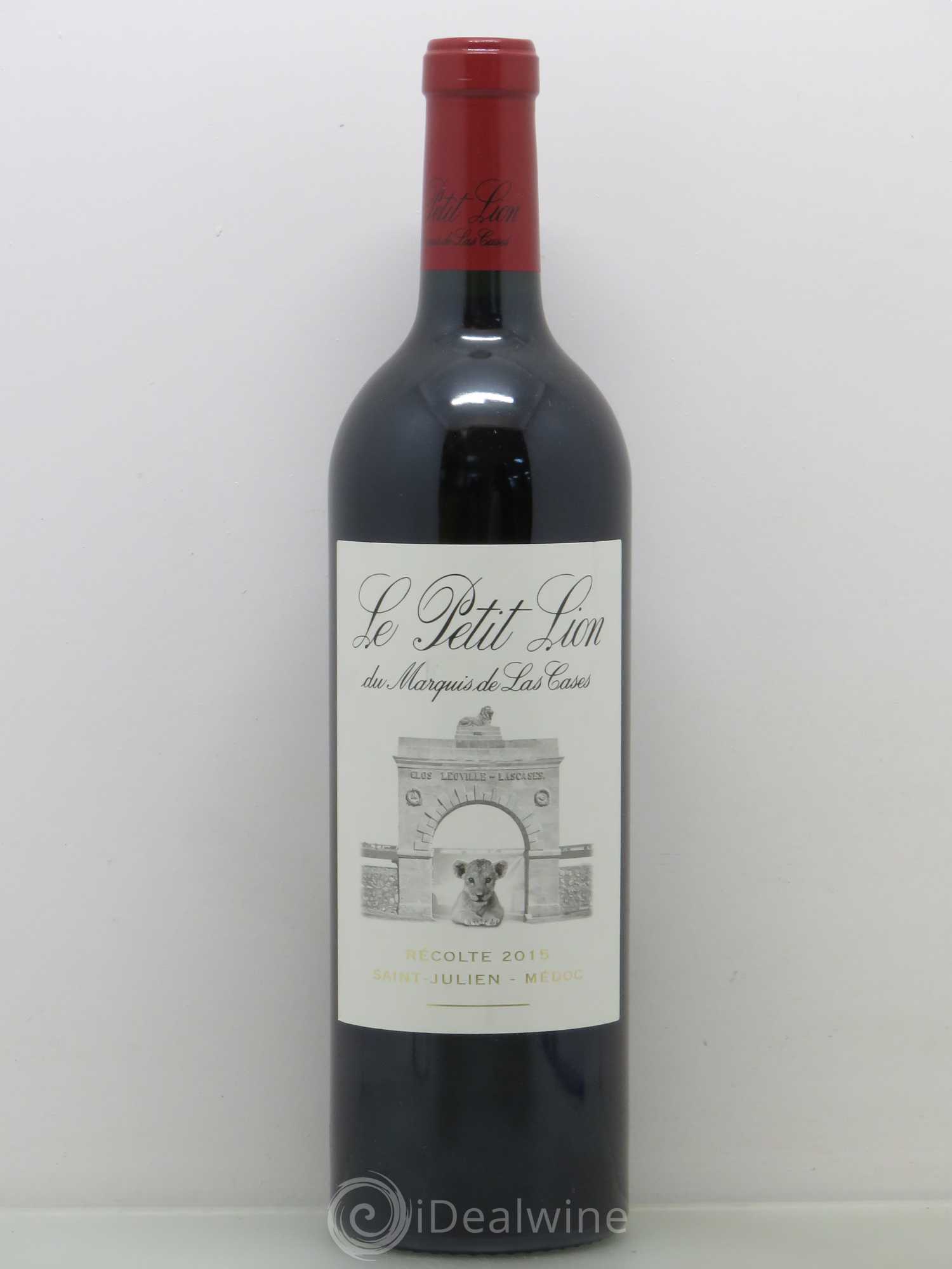 Saint-Julien Le petit Lion du Marquis de Las Cases 2015 - Posten von 1 Flasche - 0