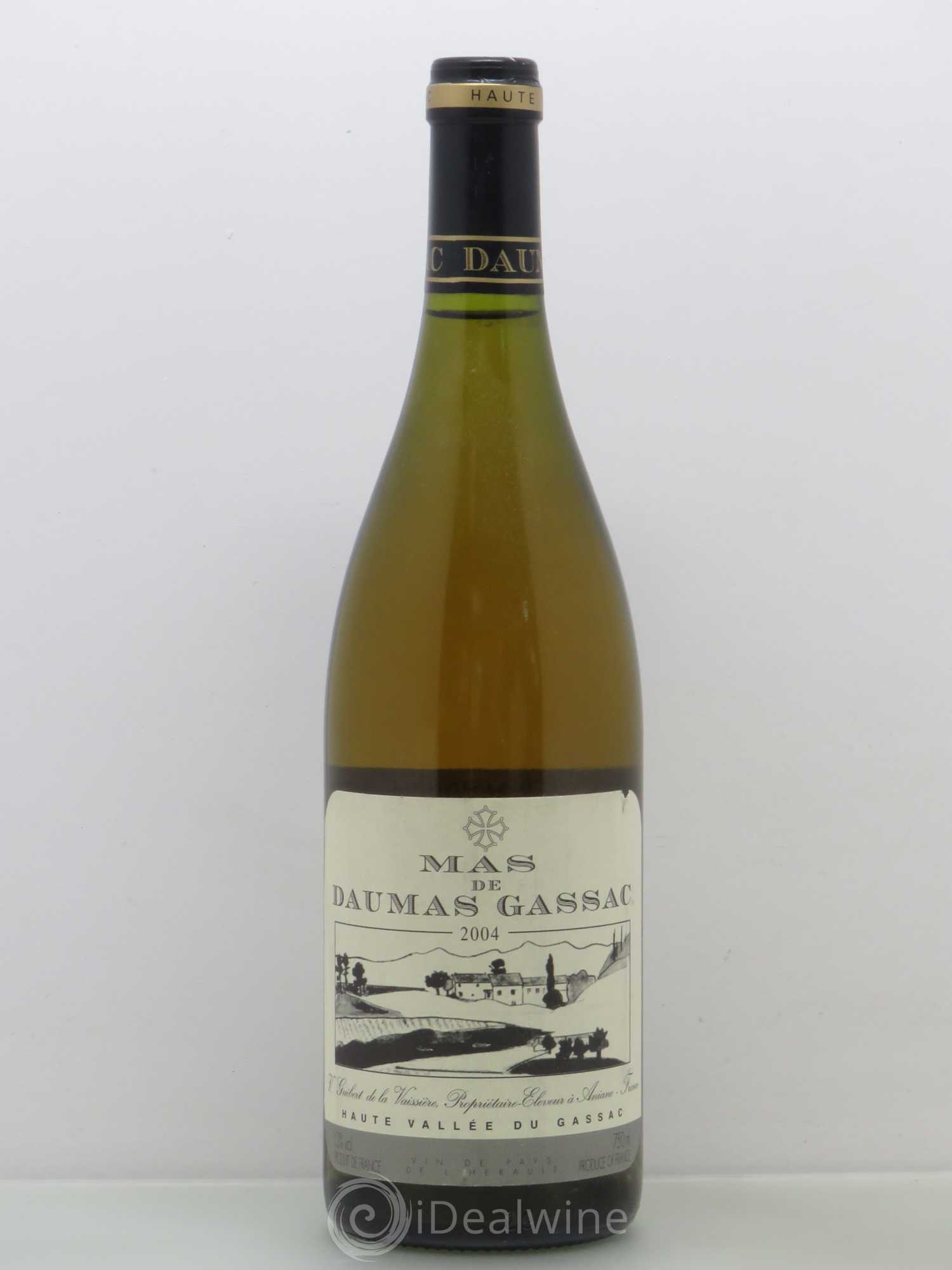 Saint-Guilhem-le-Désert - Cité d'Aniane Mas Daumas Gassac Famille Guibert de La Vaissière 2004 - Lot de 1 bouteille - 0