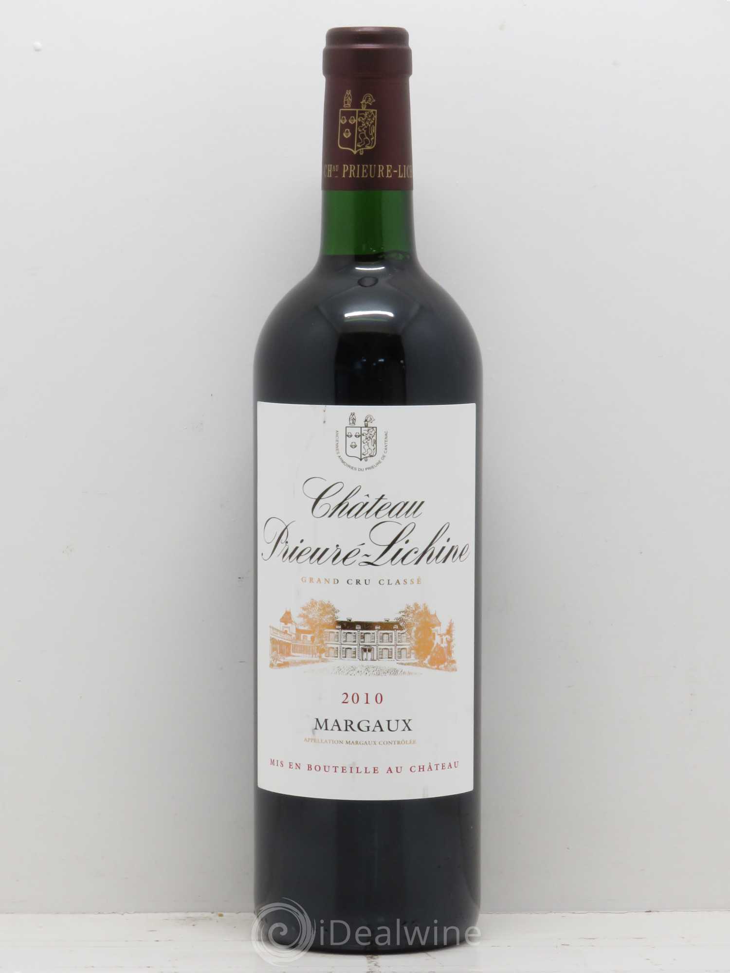 Château Prieuré Lichine 4ème Grand Cru Classé 2010 - Lot de 1 bouteille - 0