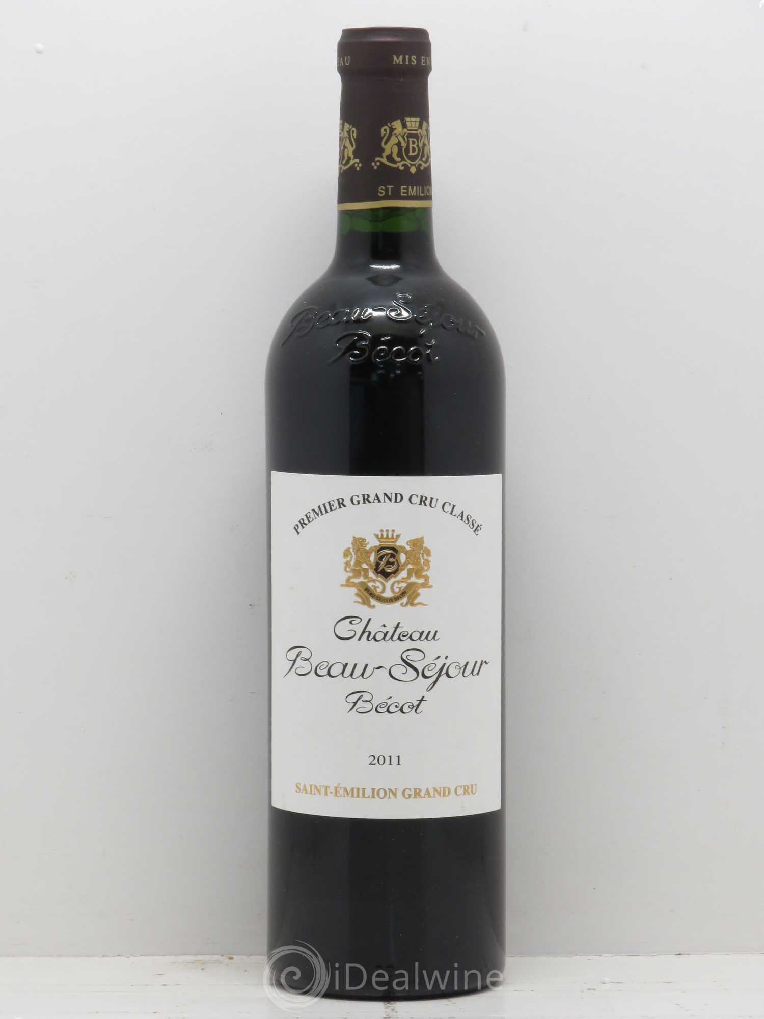 Château Beau-Séjour Bécot 1er Grand Cru Classé B 2011 - Lot de 1 bouteille - 0