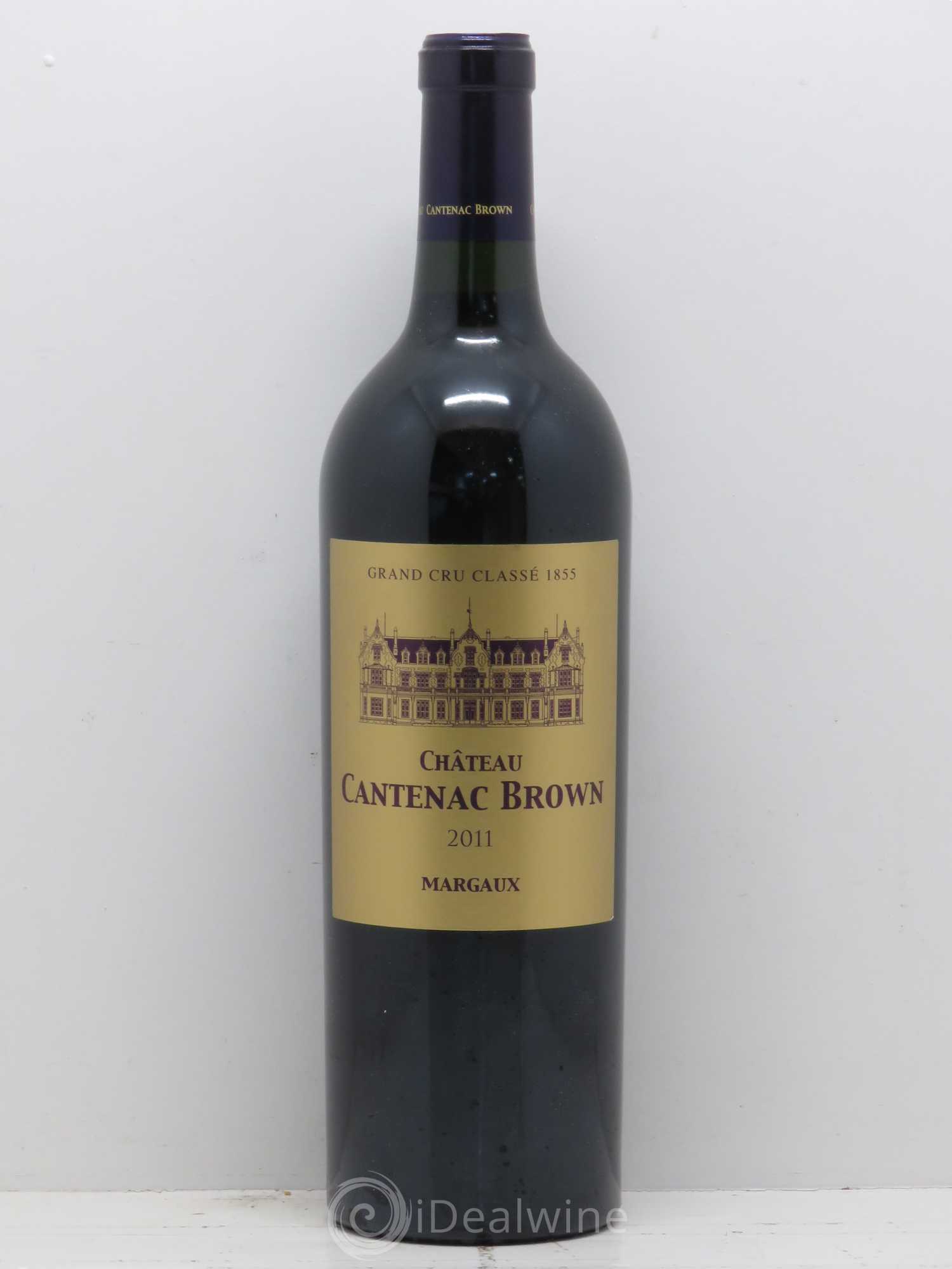 Château Cantenac Brown 3ème Grand Cru Classé 2011 - Lot de 1 bouteille - 0