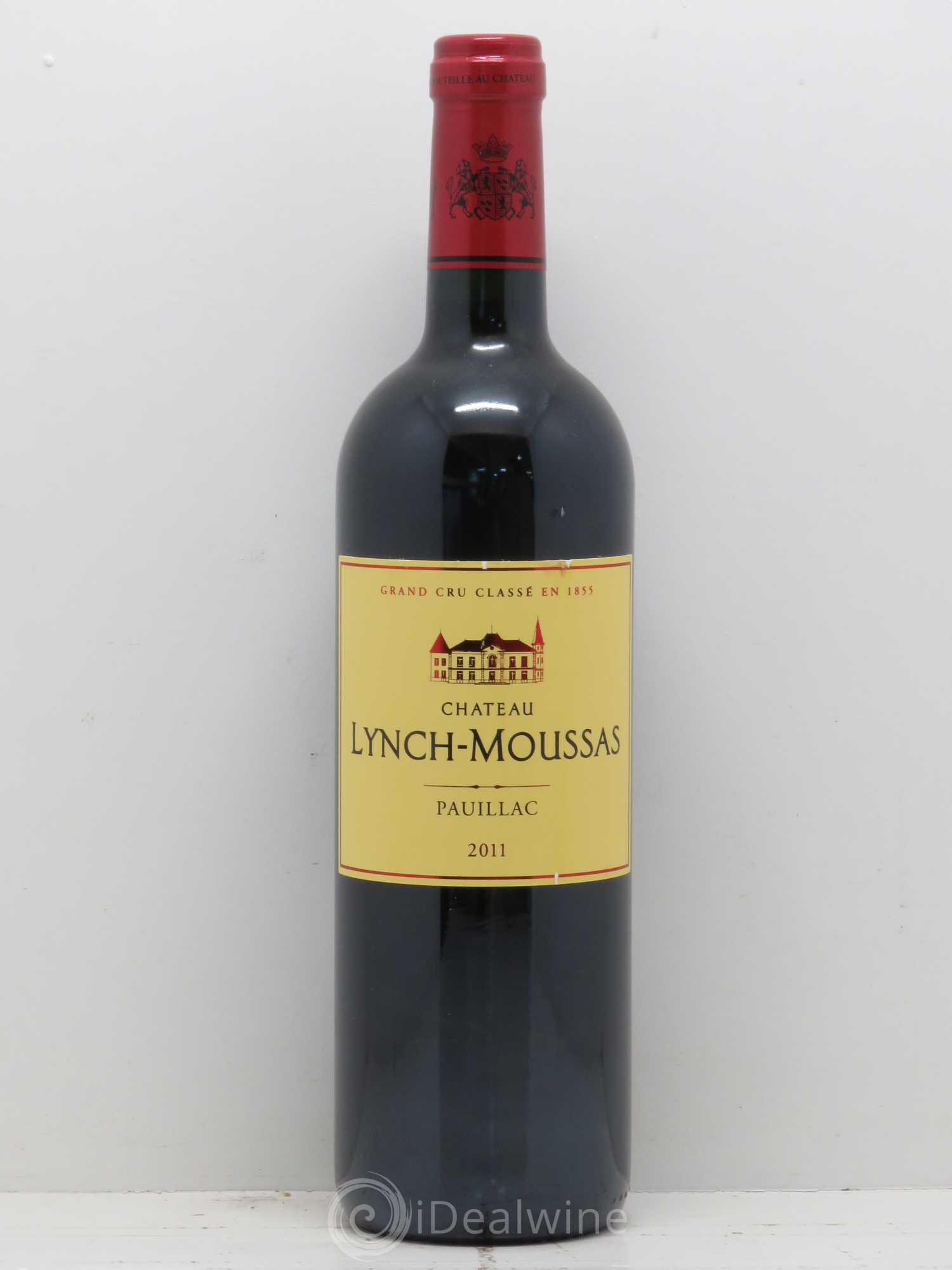 Château Lynch Moussas 5ème Grand Cru Classé 2011 - Lot de 1 bouteille - 0