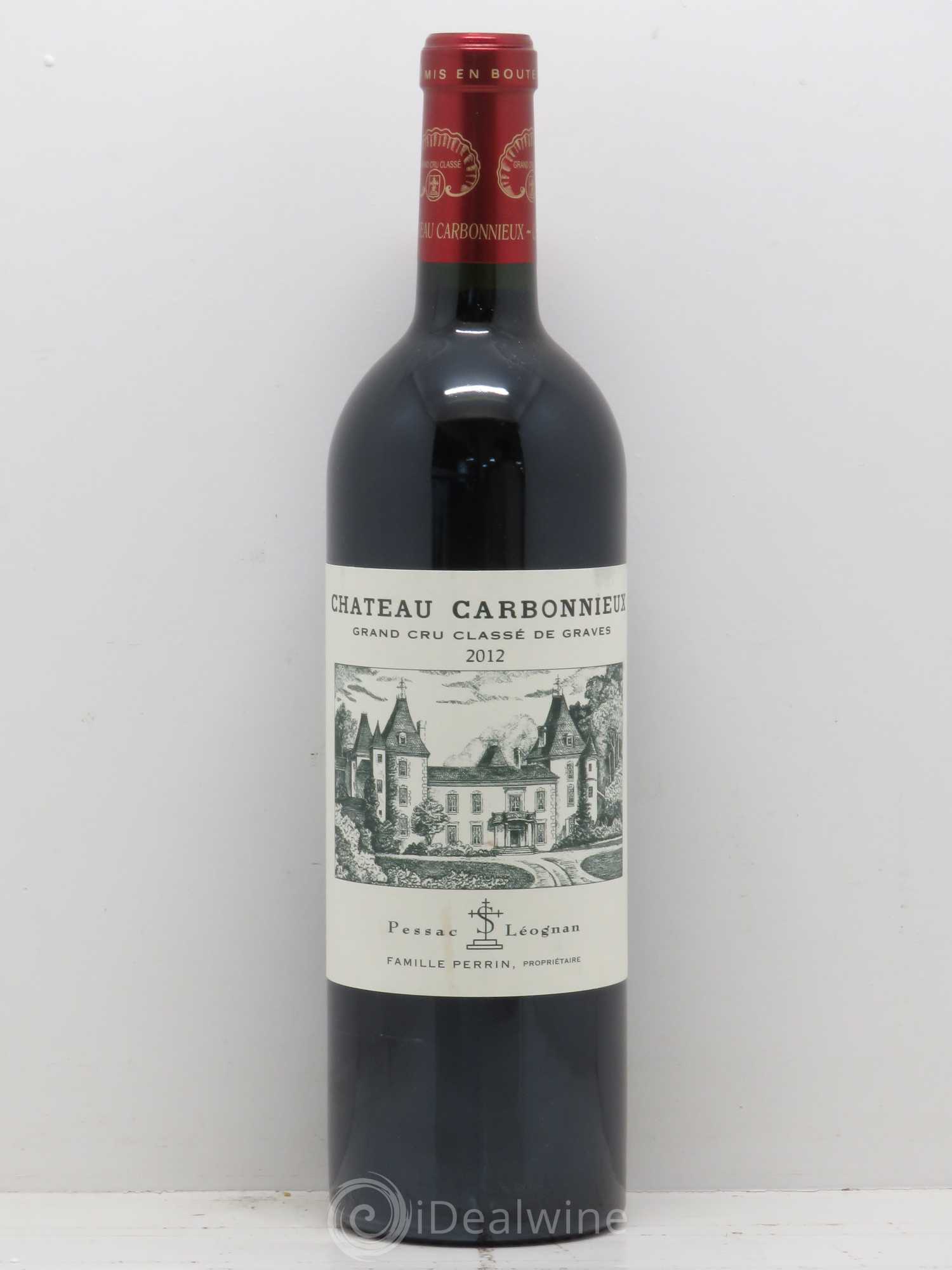 Château Carbonnieux Cru Classé de Graves 2012 - Lot de 1 bouteille - 0