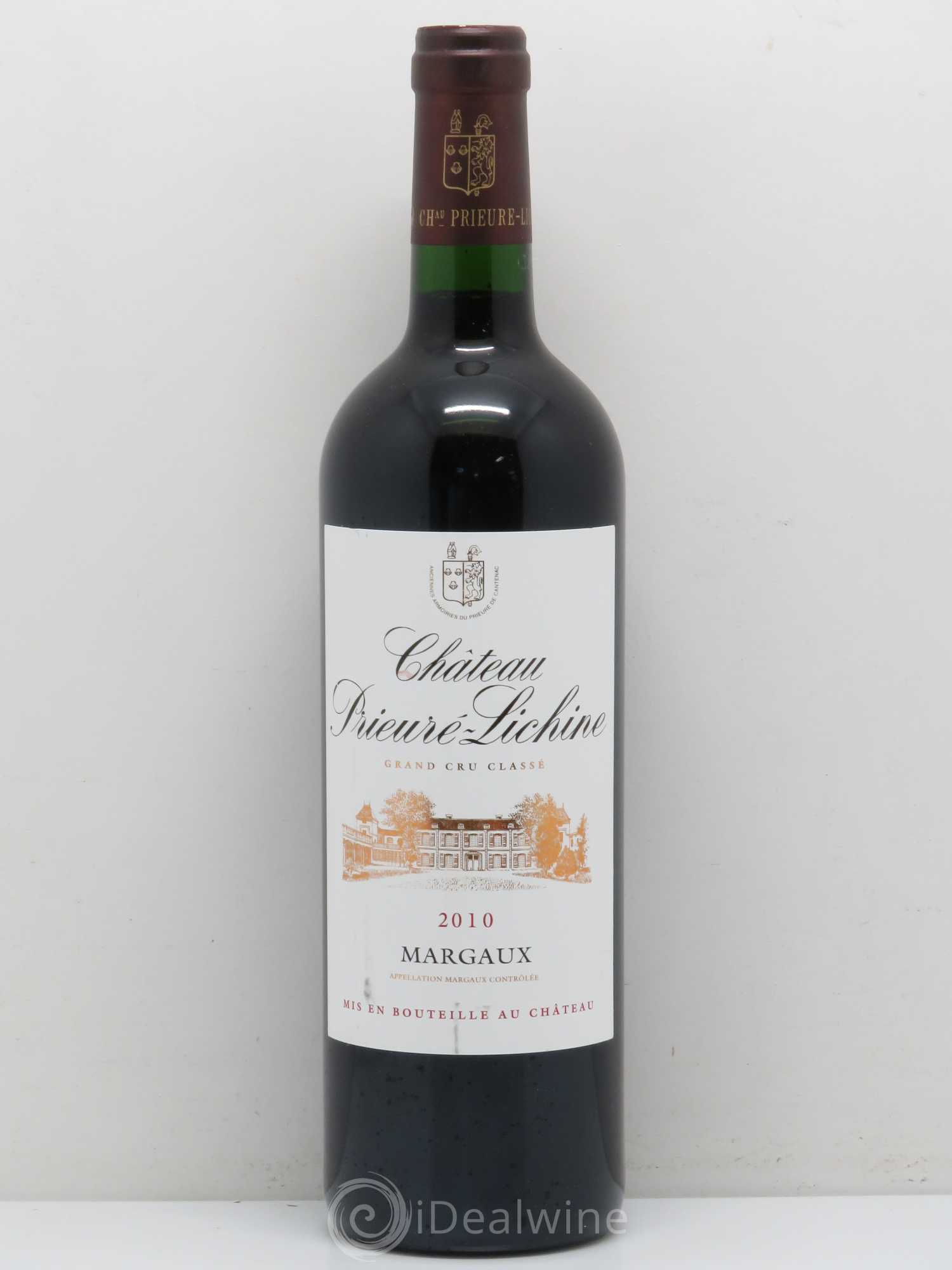 Château Prieuré Lichine 4ème Grand Cru Classé (sans prix de réserve) 2010 - Lot de 1 bouteille - 0