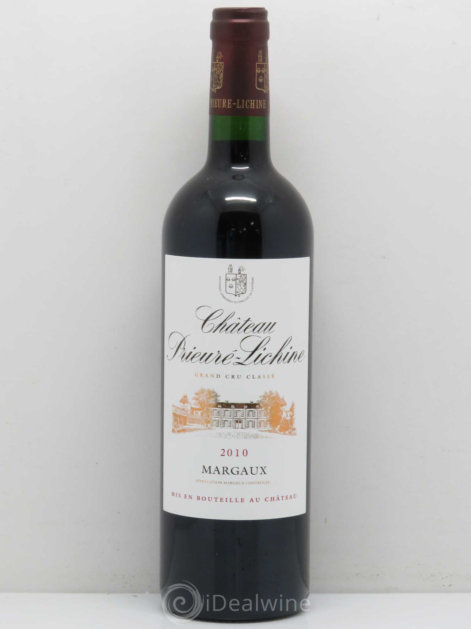 Château Prieuré Lichine 4ème Grand Cru Classé (sans prix de réserve) 2010 - Lot de 1 bouteille - 0