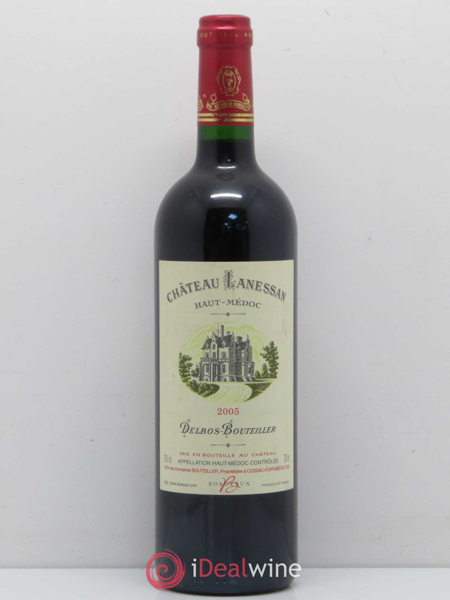 Château Lanessan Cru Bourgeois 2005 - Lot de 1 bouteille - 0
