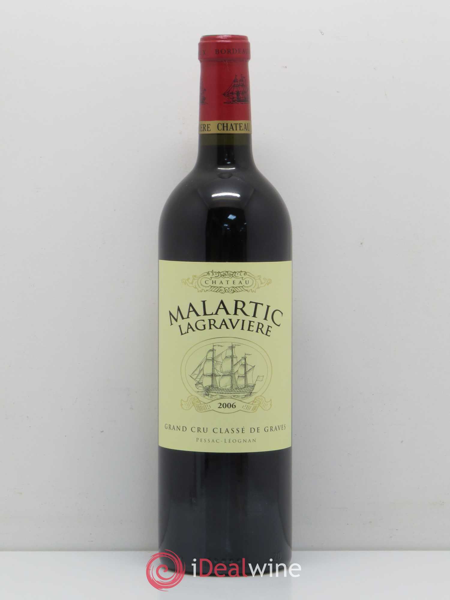 Château Malartic-Lagravière Cru Classé de Graves 2006 - Lot de 1 bouteille - 0