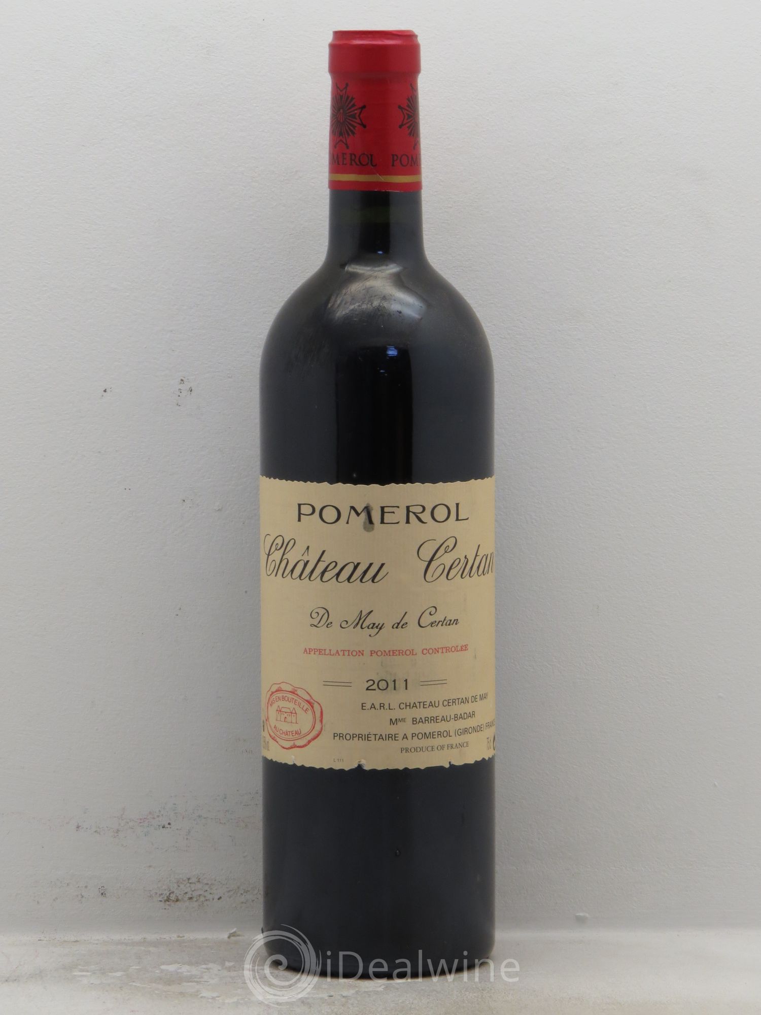 Château Certan de May 2011 - Lot de 1 bouteille - 0