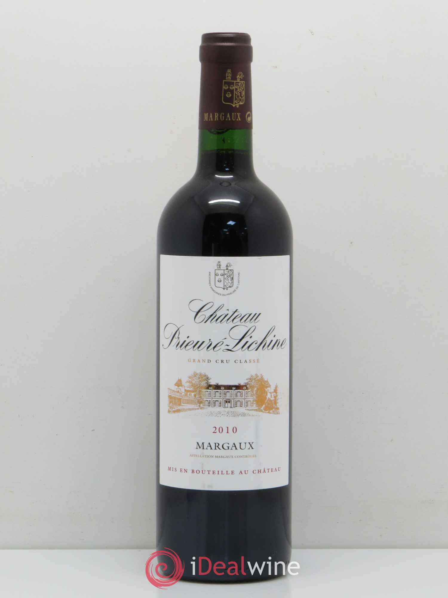 Château Prieuré Lichine 4ème Grand Cru Classé 2010 - Lot de 1 bouteille - 0