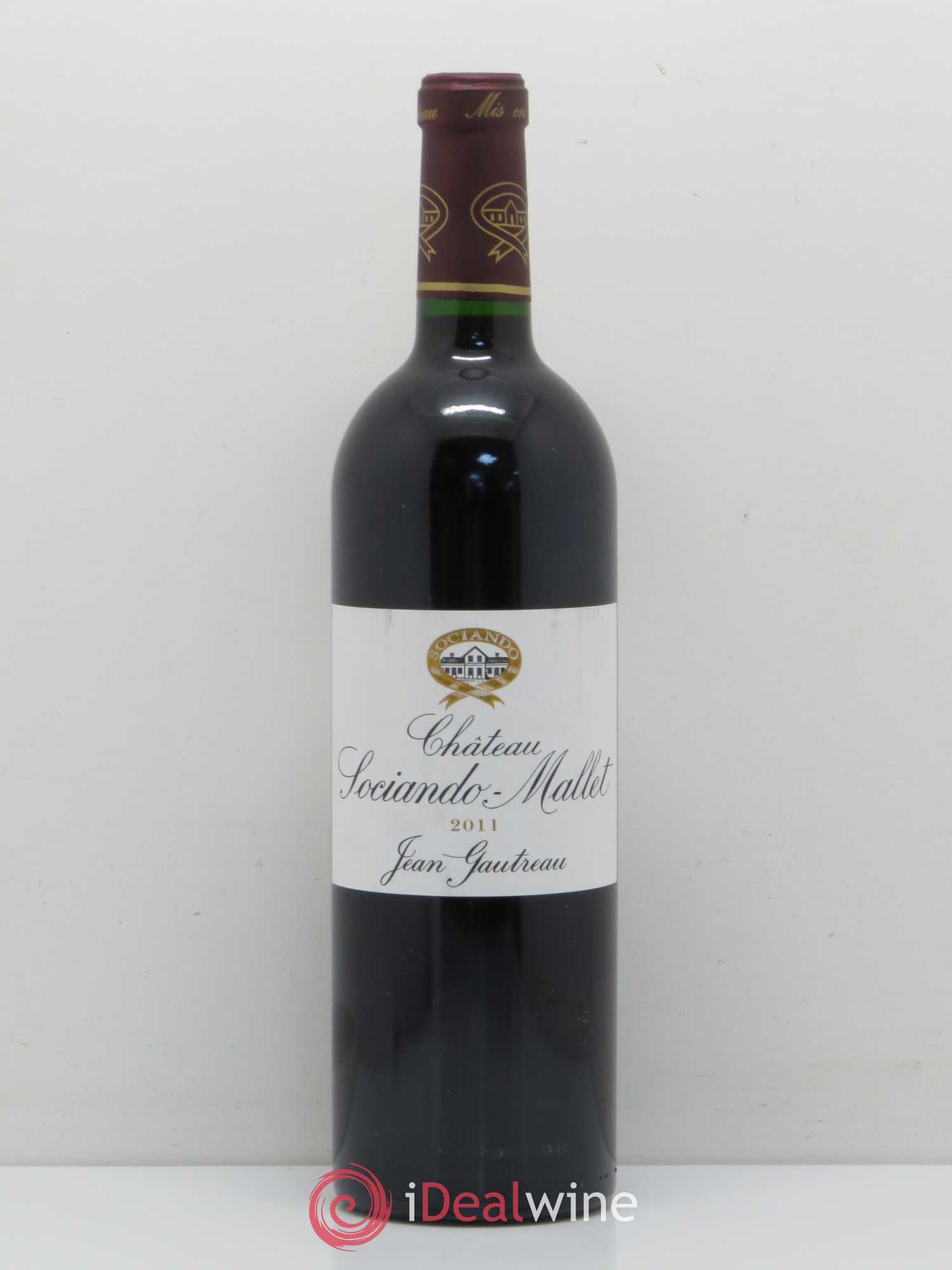 Château Sociando Mallet 2011 - Lot de 1 bouteille - 0
