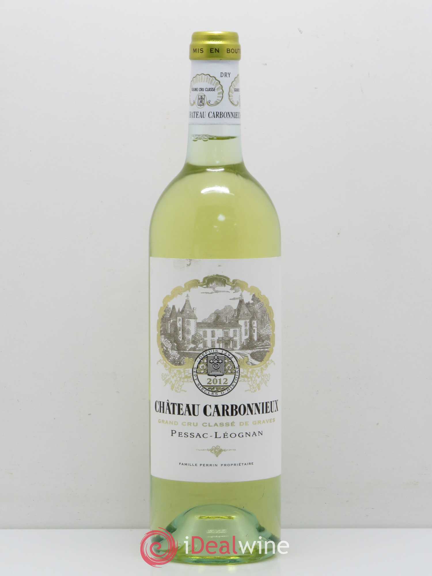 Château Carbonnieux Cru Classé de Graves 2012 - Lot de 1 bouteille - 0