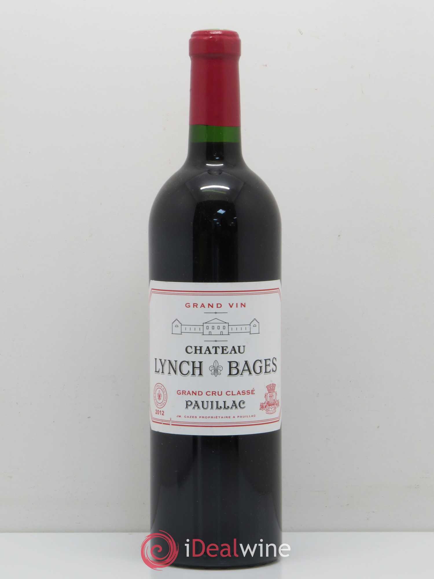 Château Lynch Bages 5ème Grand Cru Classé 2012 - Lot de 1 bouteille - 0