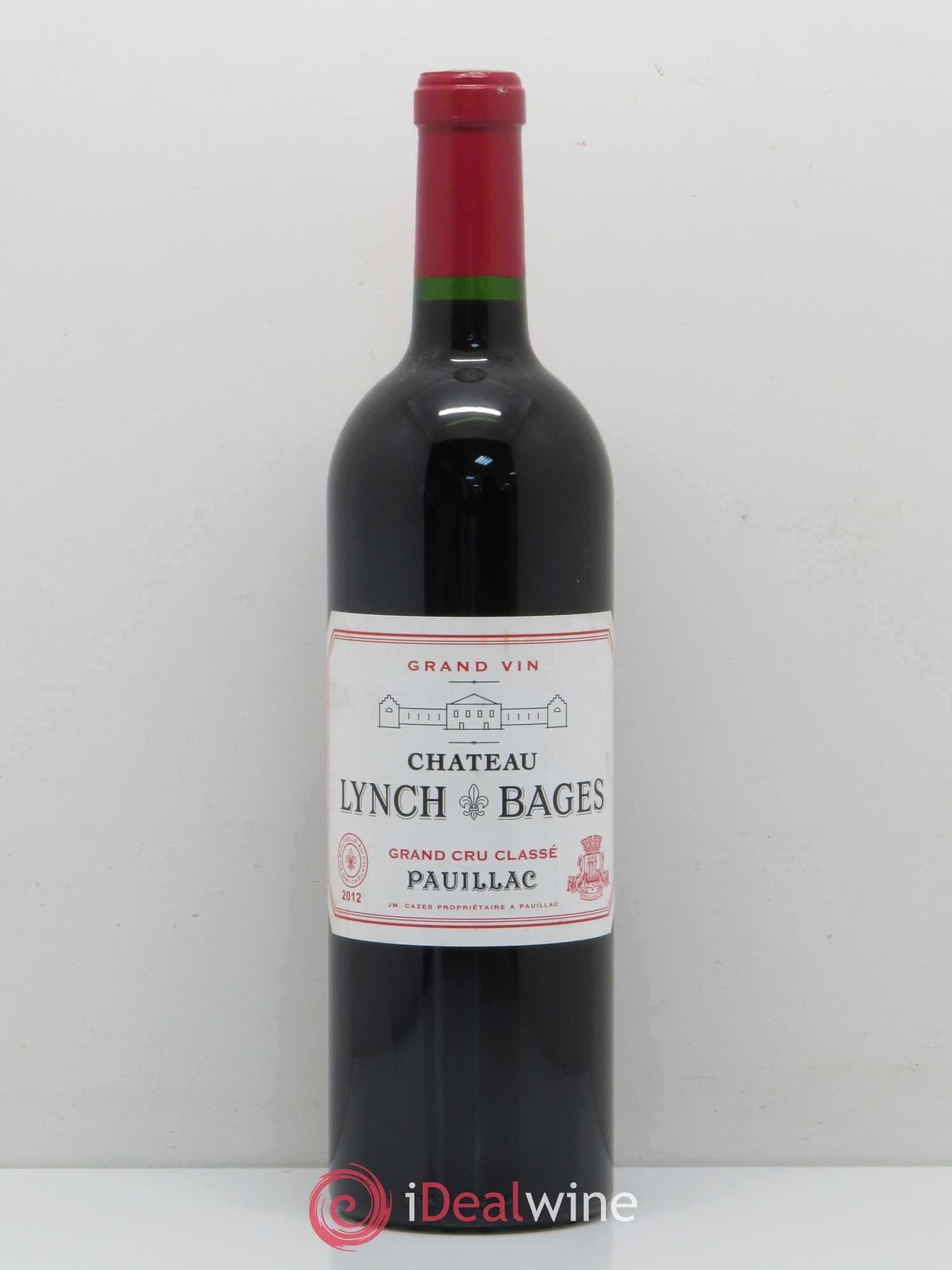 Château Lynch Bages 5ème Grand Cru Classé 2012 - Lot de 1 bouteille - 0