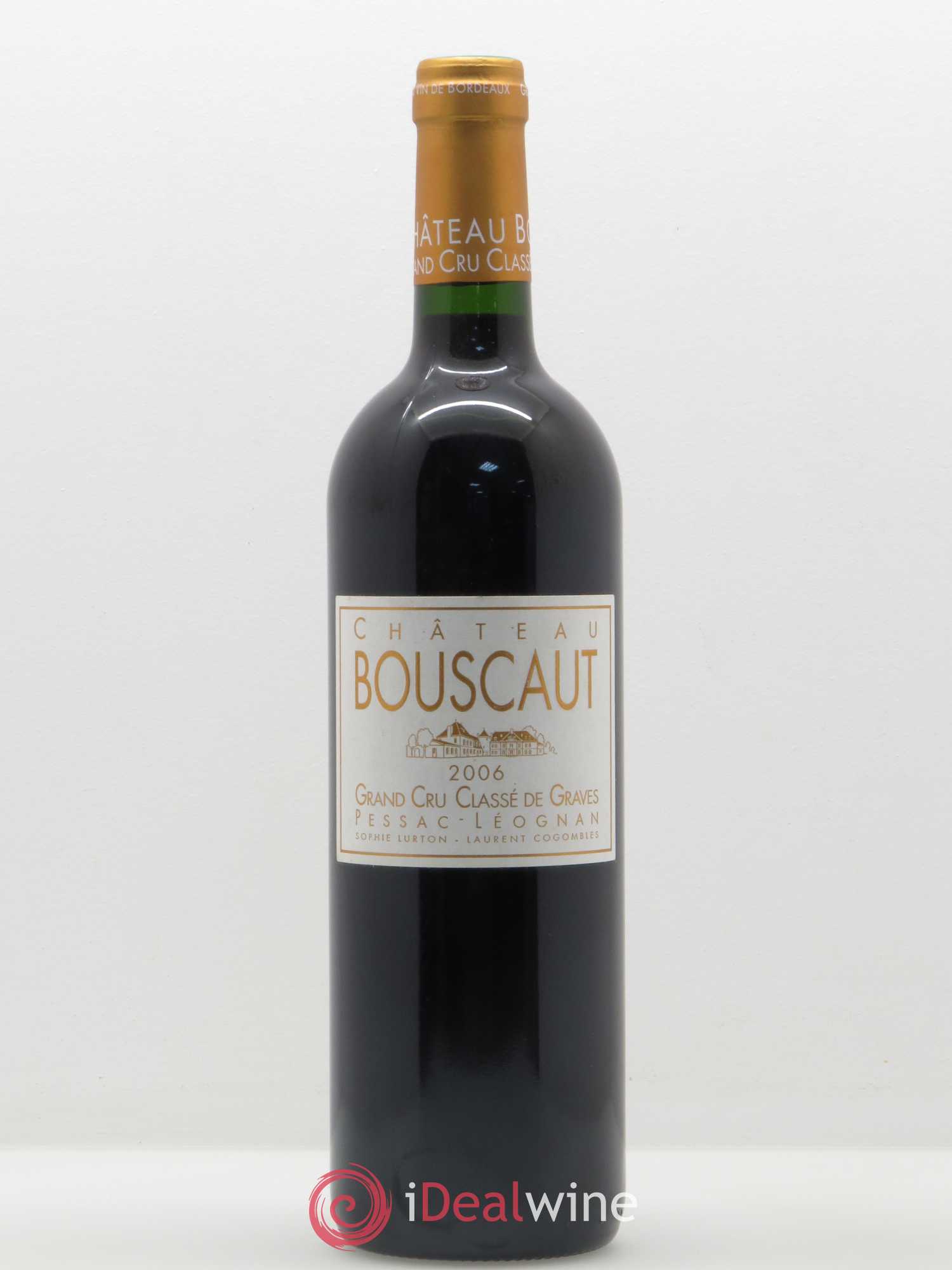 Château Bouscaut Cru Classé de Graves 2006 - Lot de 1 bouteille - 0