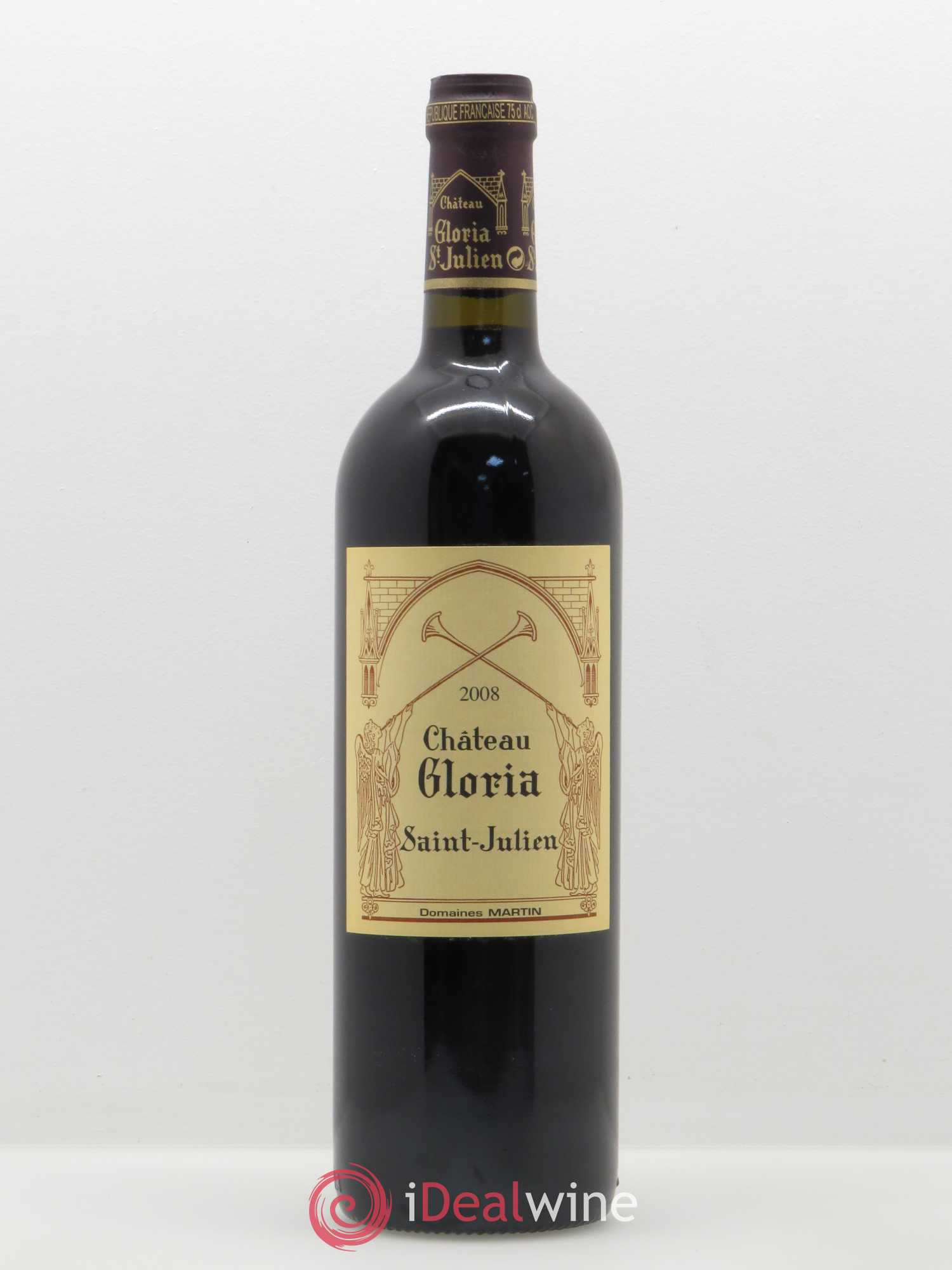 Château Gloria 2008 - Lot de 1 bouteille - 0