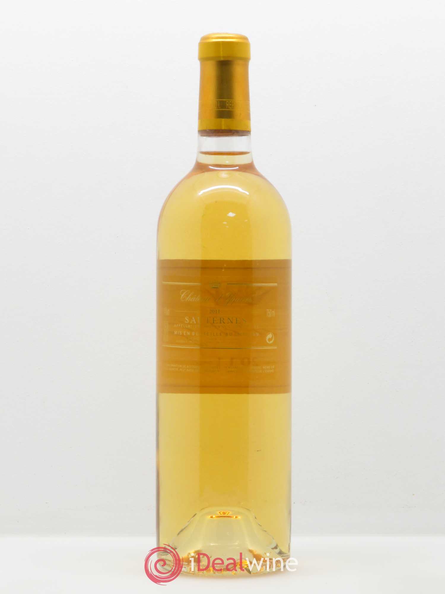 Château d' Yquem 1er Cru Classé Supérieur 2011 - Lot de 1 bouteille - 1
