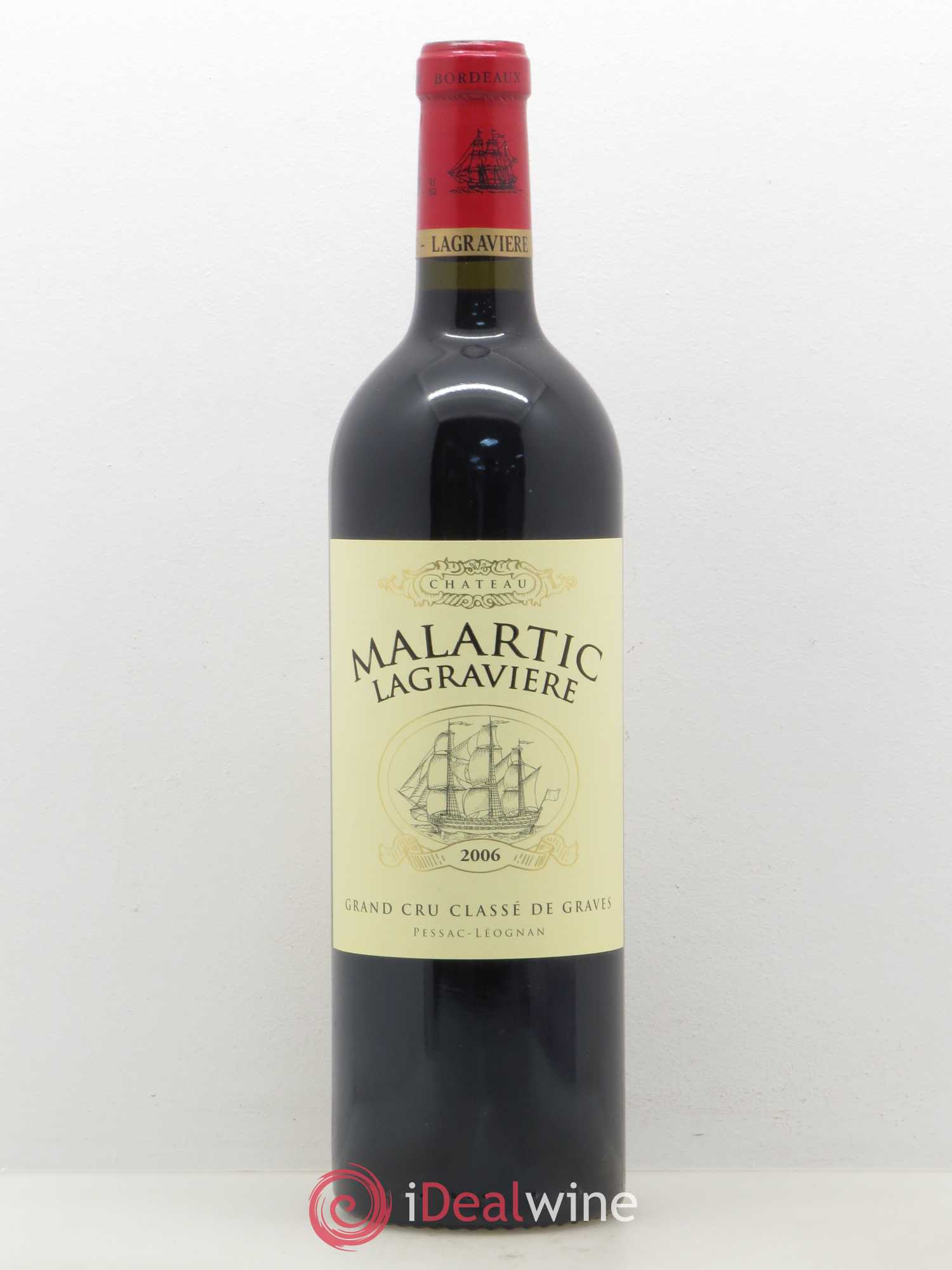 Château Malartic-Lagravière Cru Classé de Graves 2006 - Lot de 1 bouteille - 0
