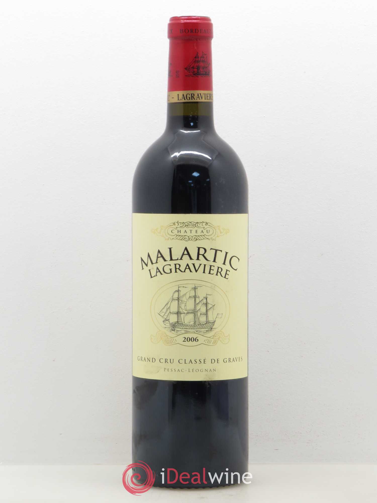 Château Malartic-Lagravière Cru Classé de Graves 2006 - Lot de 1 bouteille - 0