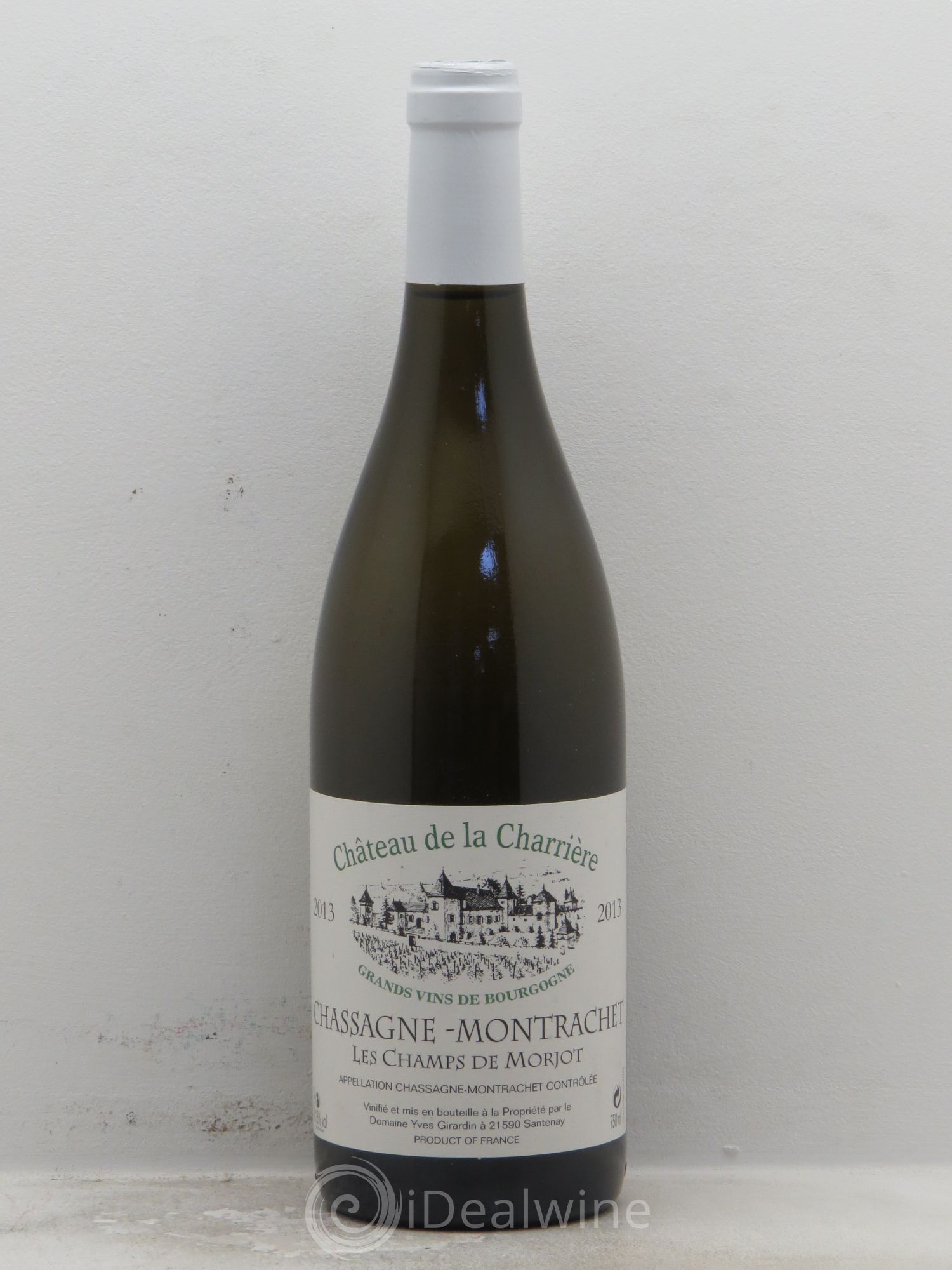 Chassagne-Montrachet Les Champs de Morjot Château la Charrière 2013 - Posten von 1 Flasche - 0