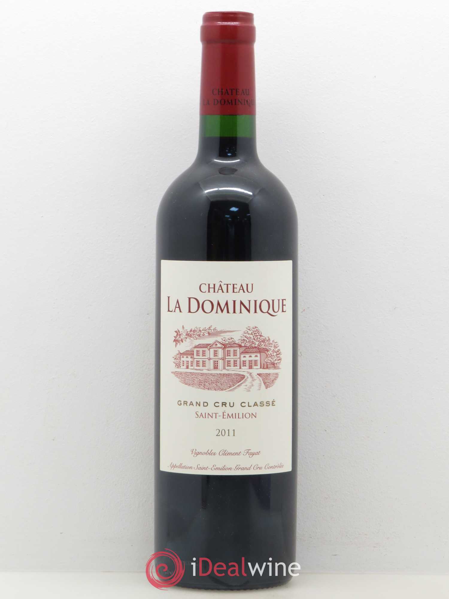 Château la Dominique Grand Cru Classé 2011 - Lot de 1 bouteille - 0