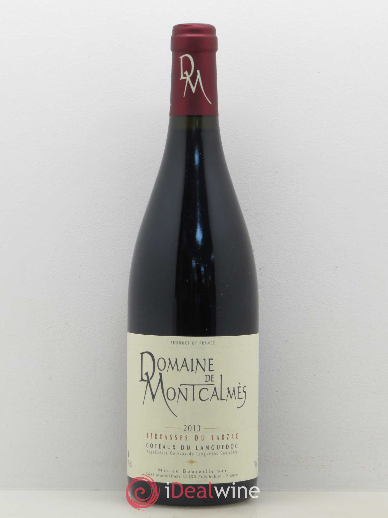 Terrasses du Larzac Domaine de Montcalmès Frédéric Pourtalié 2013 - Lot de 1 bouteille - 0