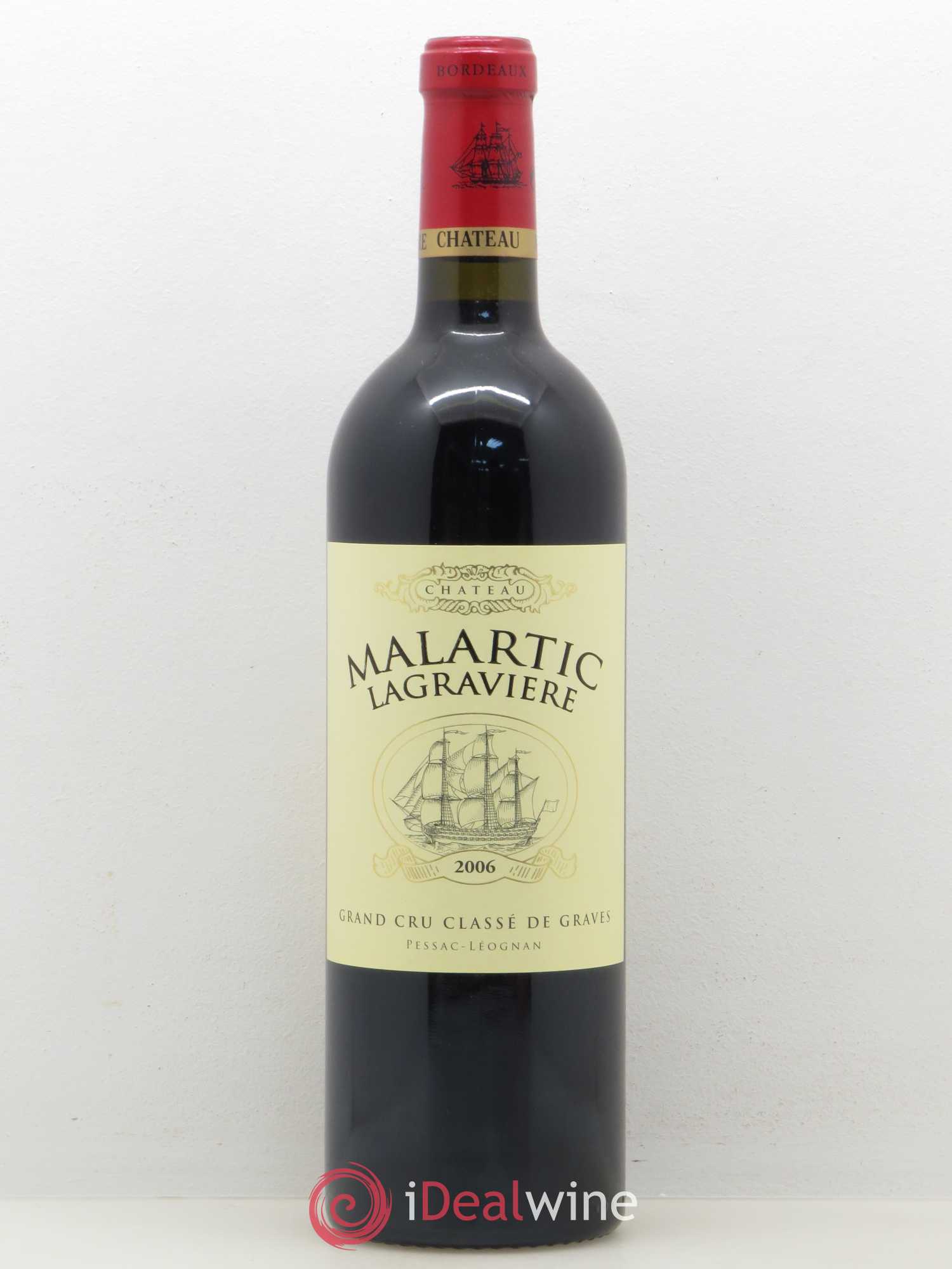Château Malartic-Lagravière Cru Classé de Graves 2006 - Lot de 1 bouteille - 0