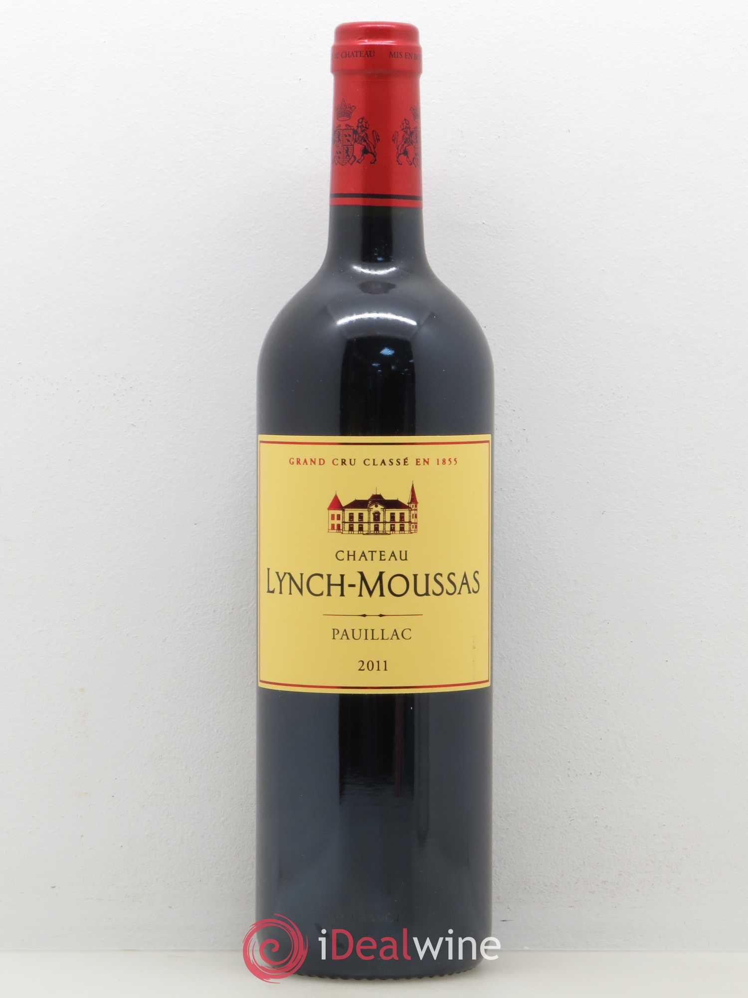 Château Lynch Moussas 5ème Grand Cru Classé 2011 - Lot de 1 bouteille - 0