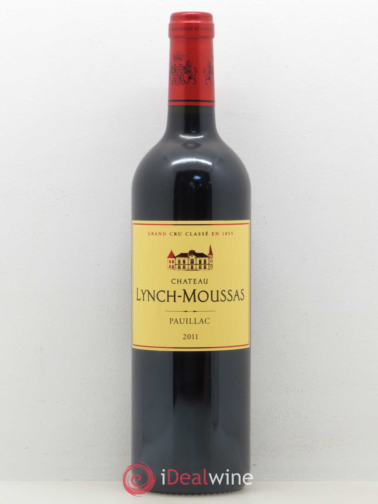 Château Lynch Moussas 5ème Grand Cru Classé 2011 - Lot de 1 bouteille - 0